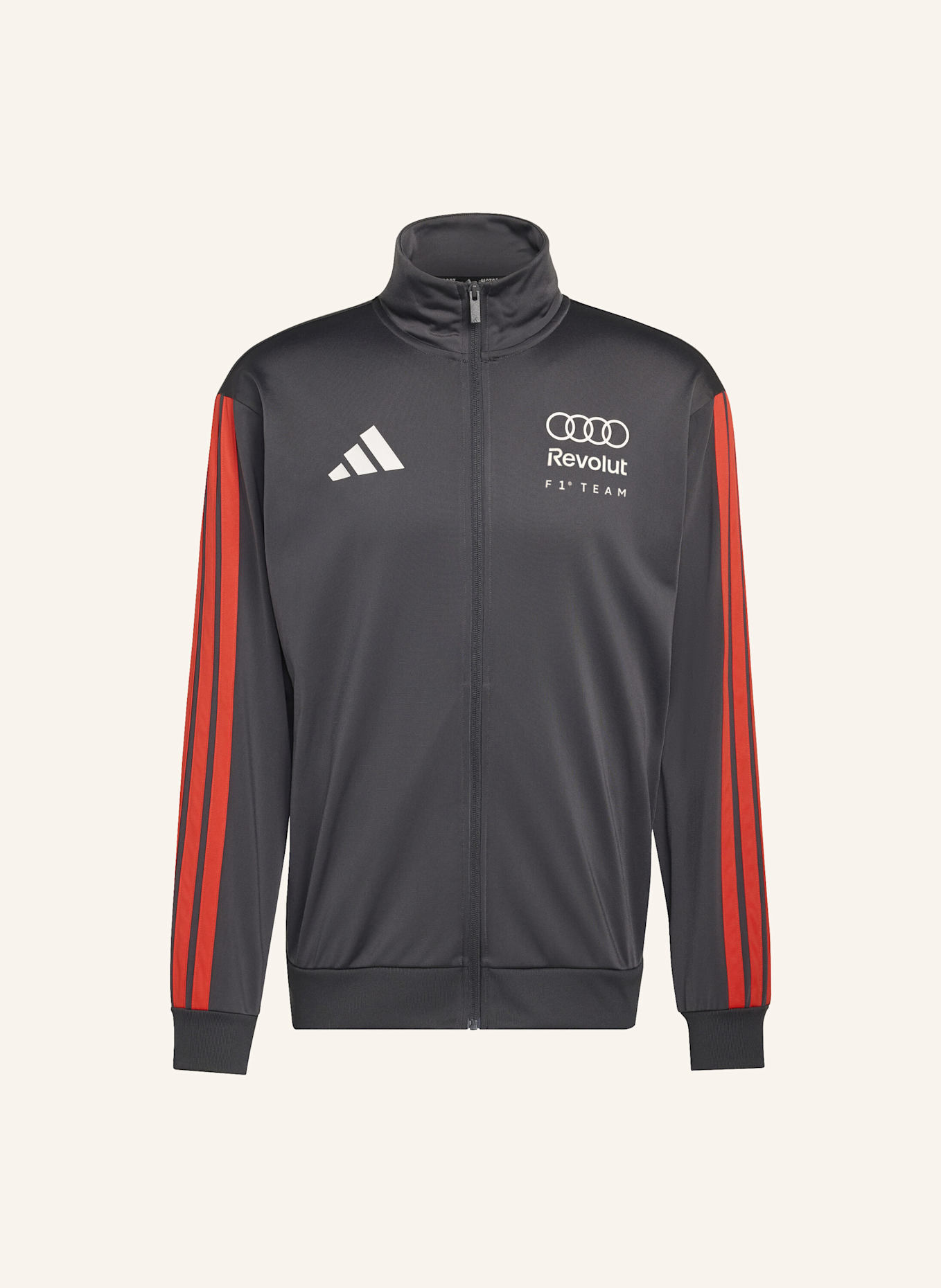 adidas AUDI REVOLUT F1 TEAM DNA TRAININGSJACKE: SCHWARZ