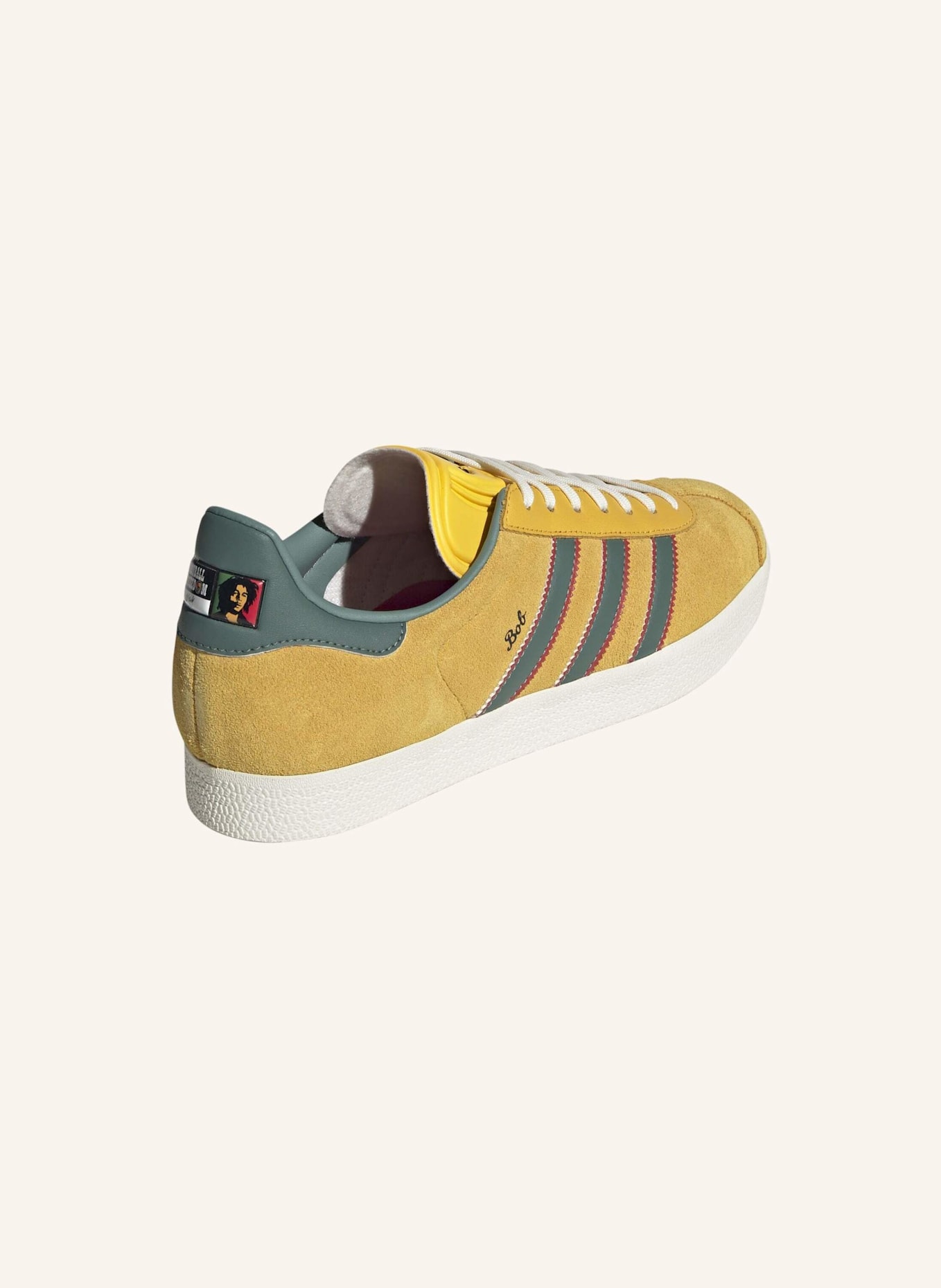 adidas Originals ADIDAS GAZELLE SCHUH: GOLD/ ROT