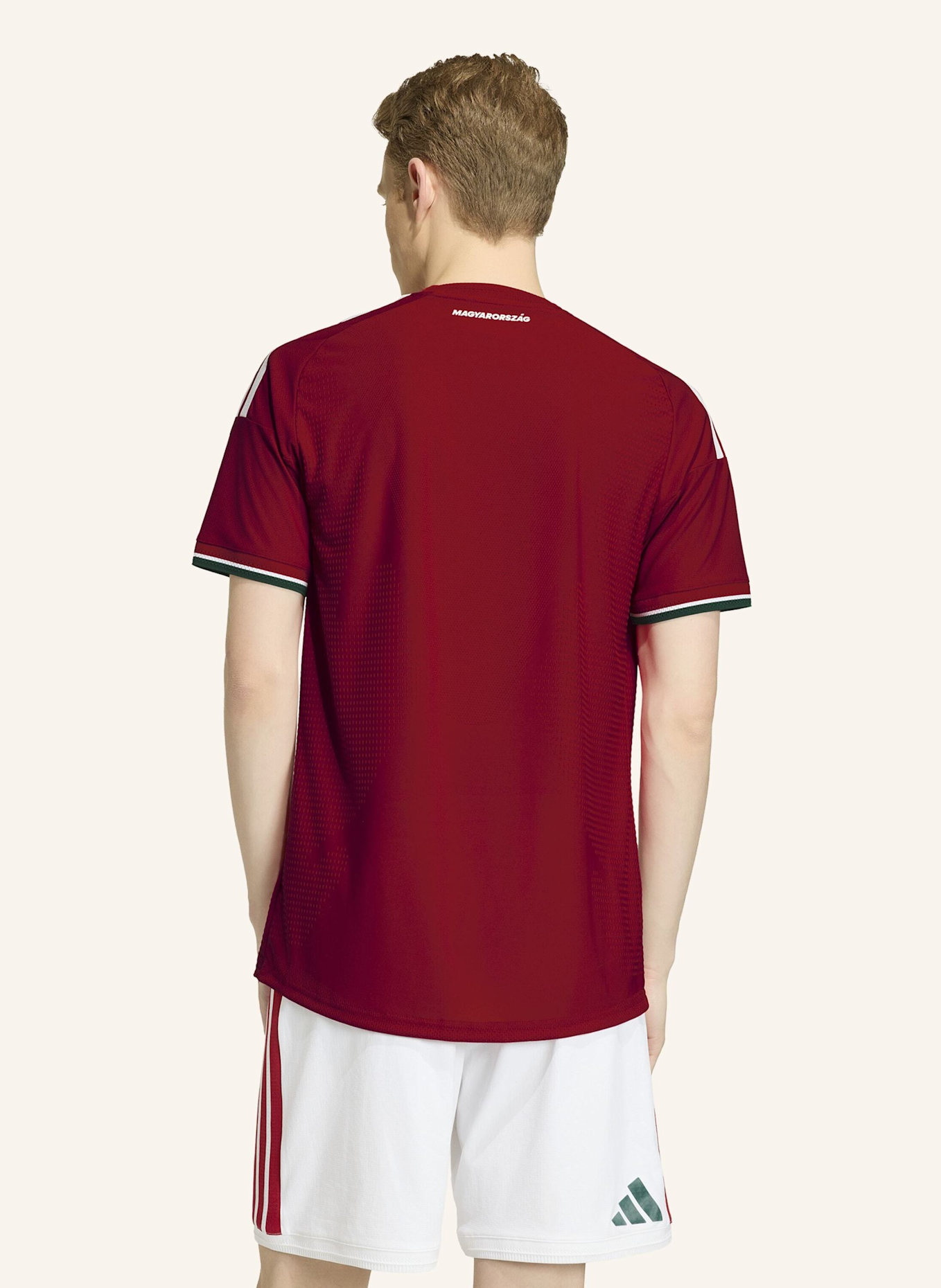 adidas UNGARN 26 AUTHENTIC HEIMTRIKOT: ROT