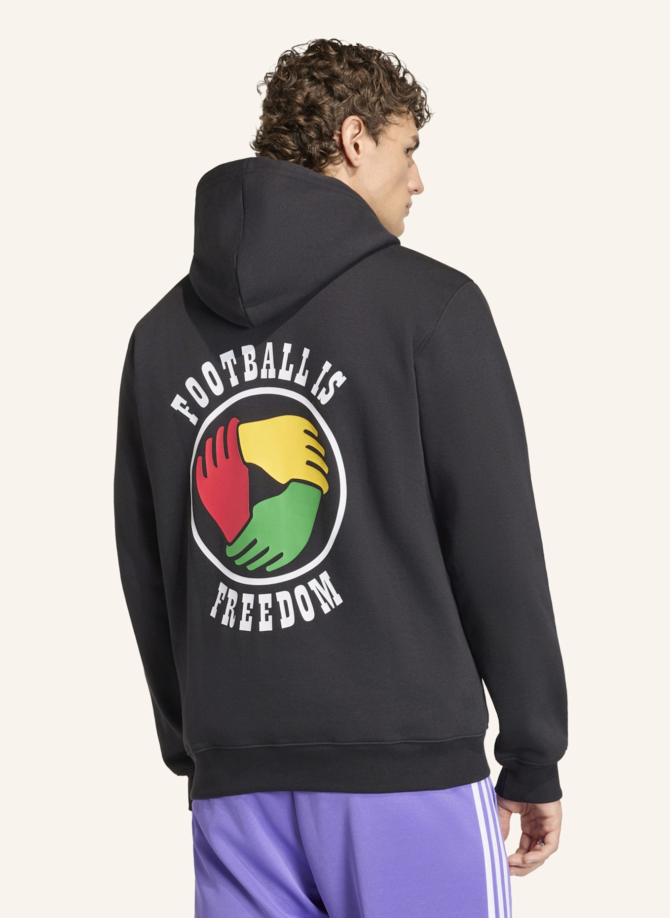 adidas BOB MARLEY ORIGINALS HOODIE: SCHWARZ