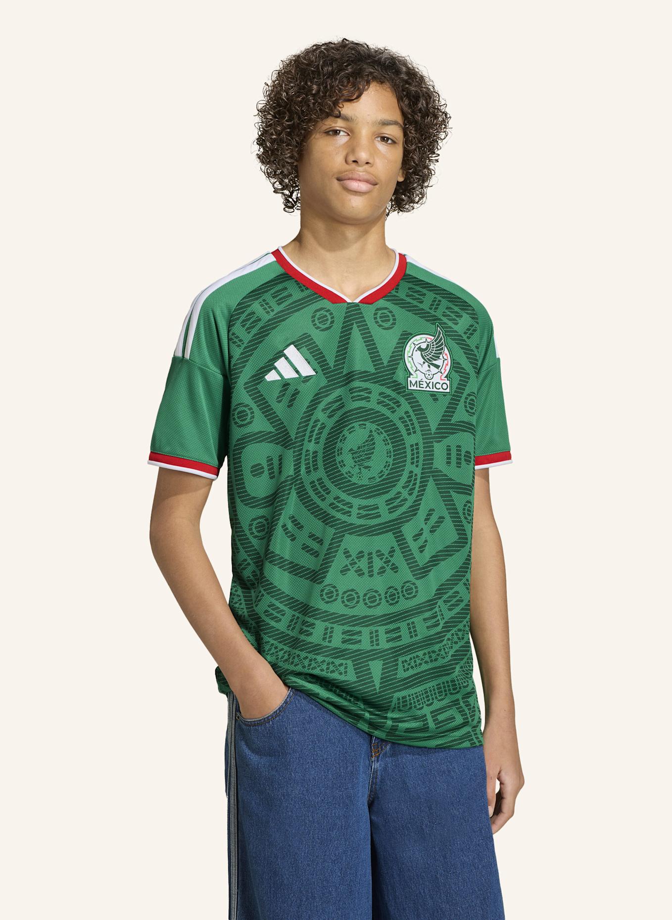 adidas MEXICO 26 KIDS HEIMTRIKOT: GRÜN