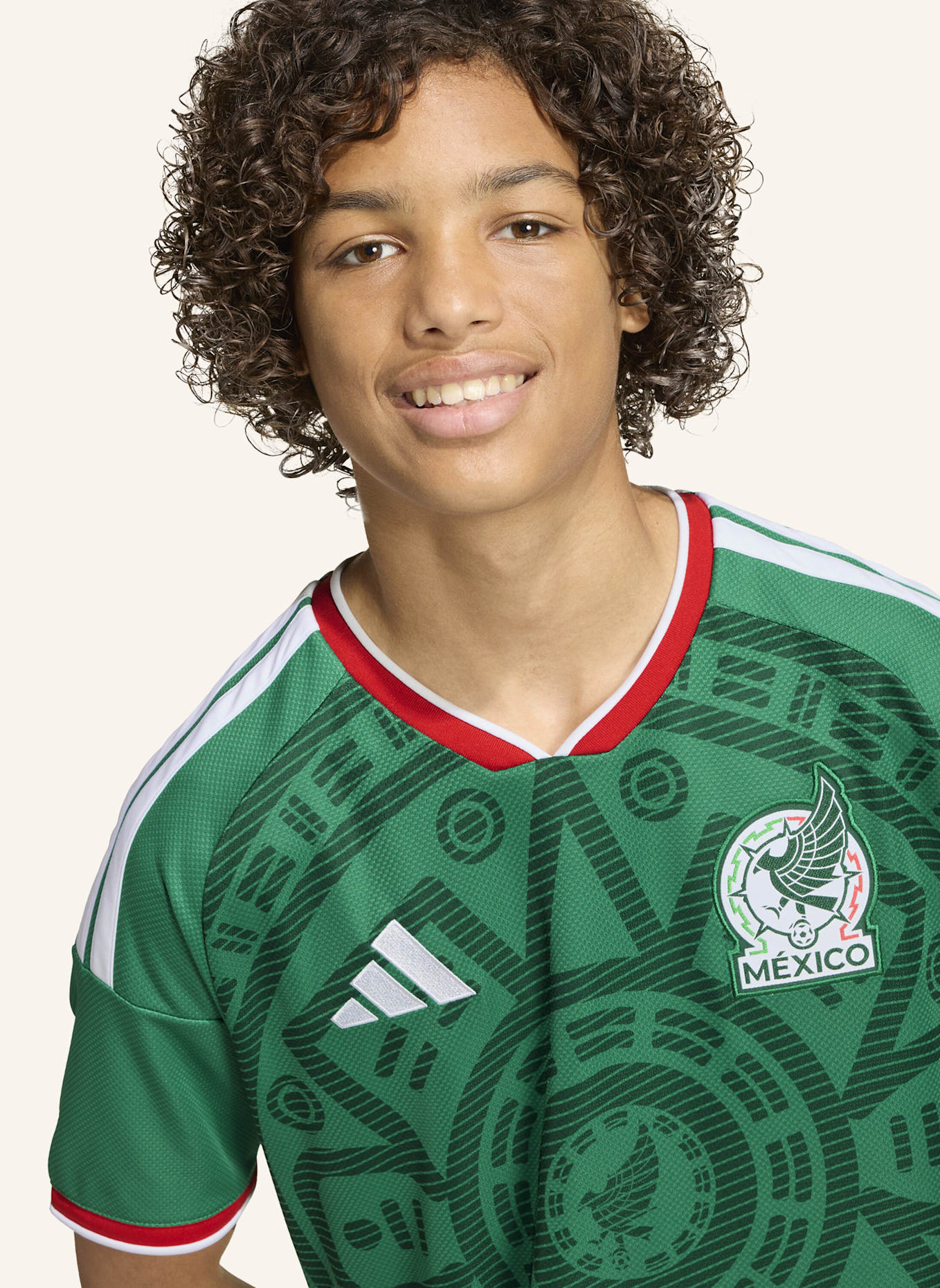 adidas MEXICO 26 KIDS HEIMTRIKOT: GRÜN