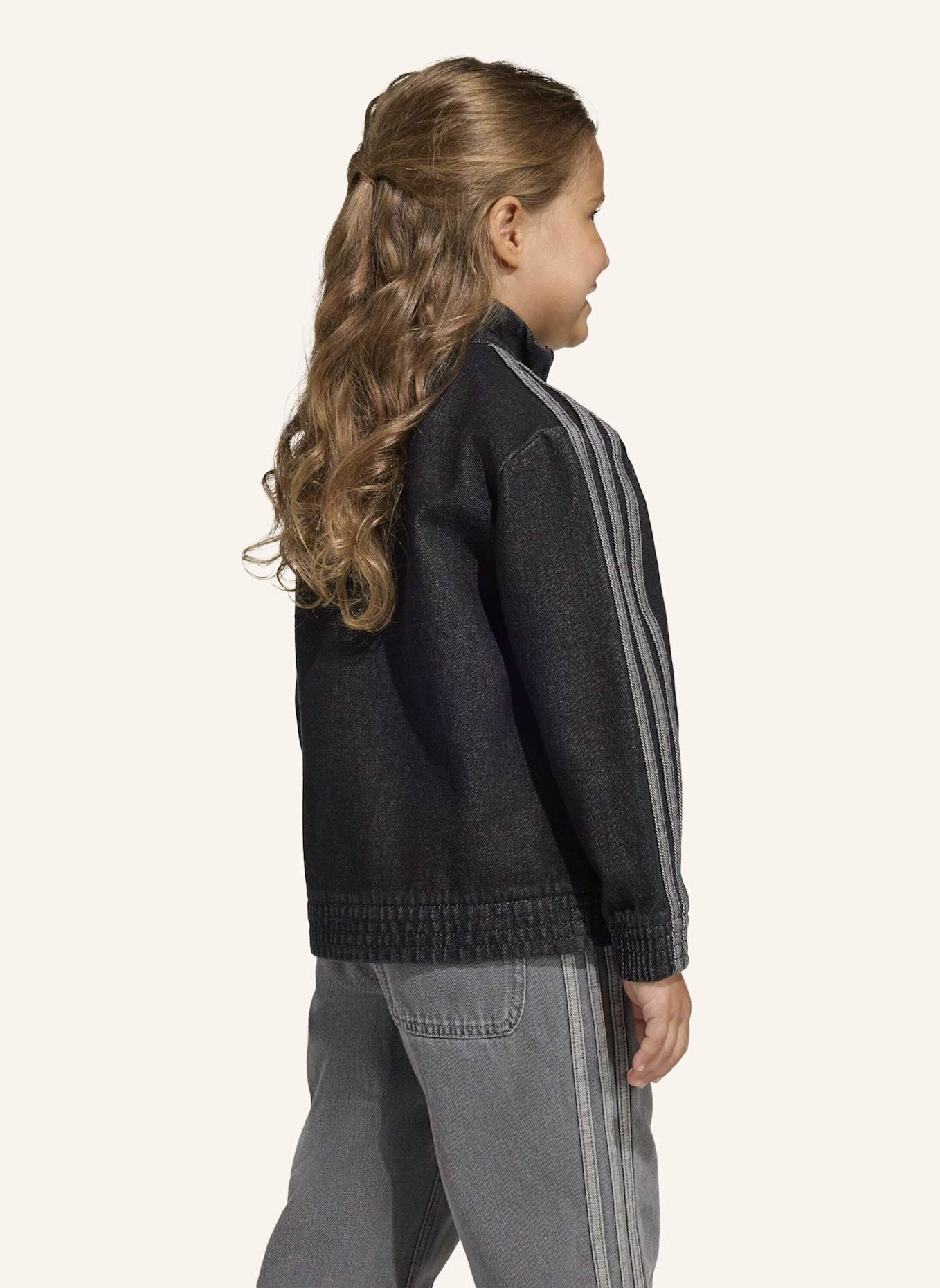 adidas Originals FIREBIRD DENIM TRAININGSJACKE: SCHWARZ