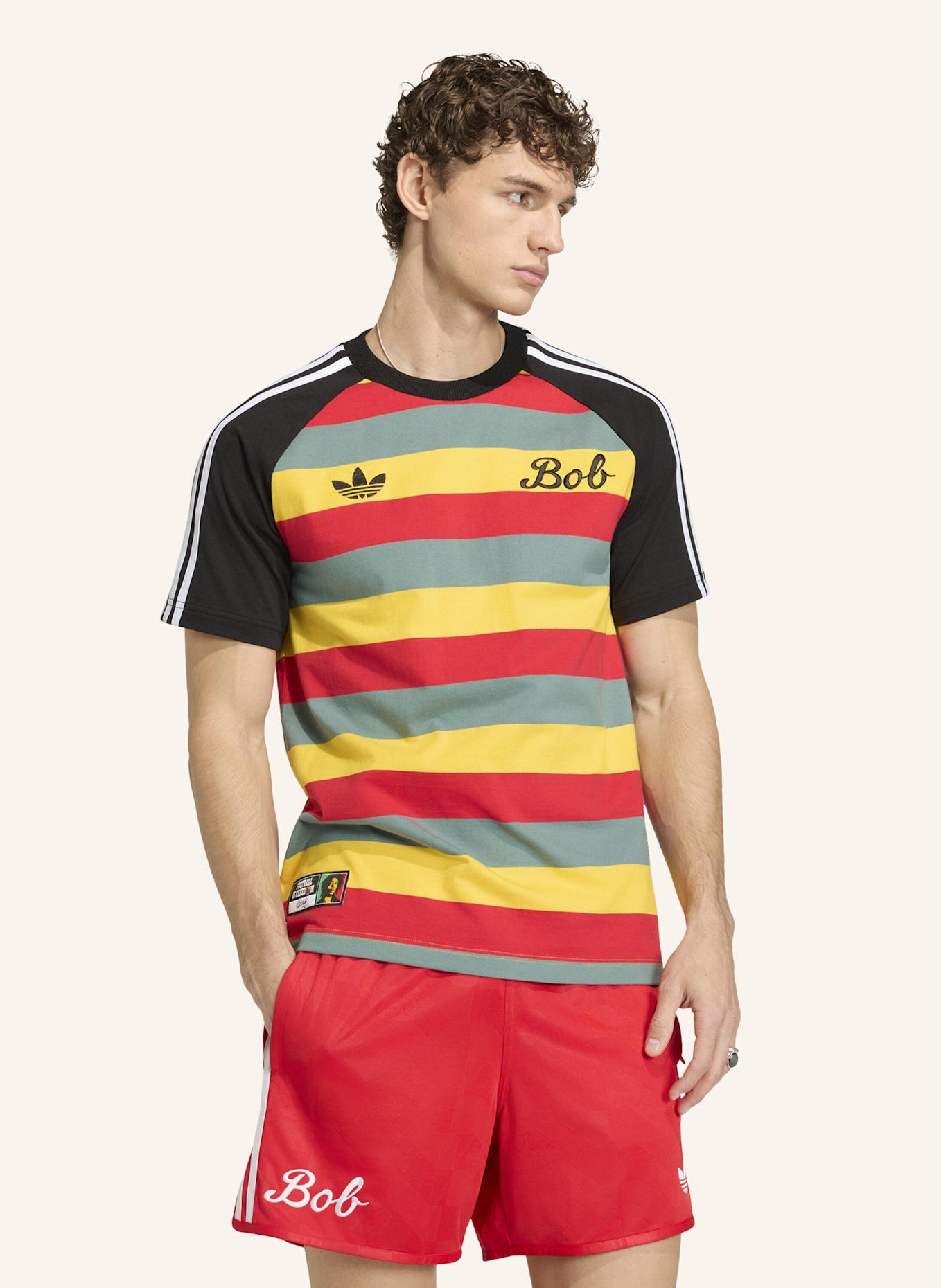 adidas BOB MARLEY ORIGINALS T-SHIRT: NEONLILA/ NEONROT/ NEONROSA/ NEONORANGE/ NEONBLAU/ NEONGRÜN/ NEONPINK/ NEONTÜRKIS/ NEONGELB