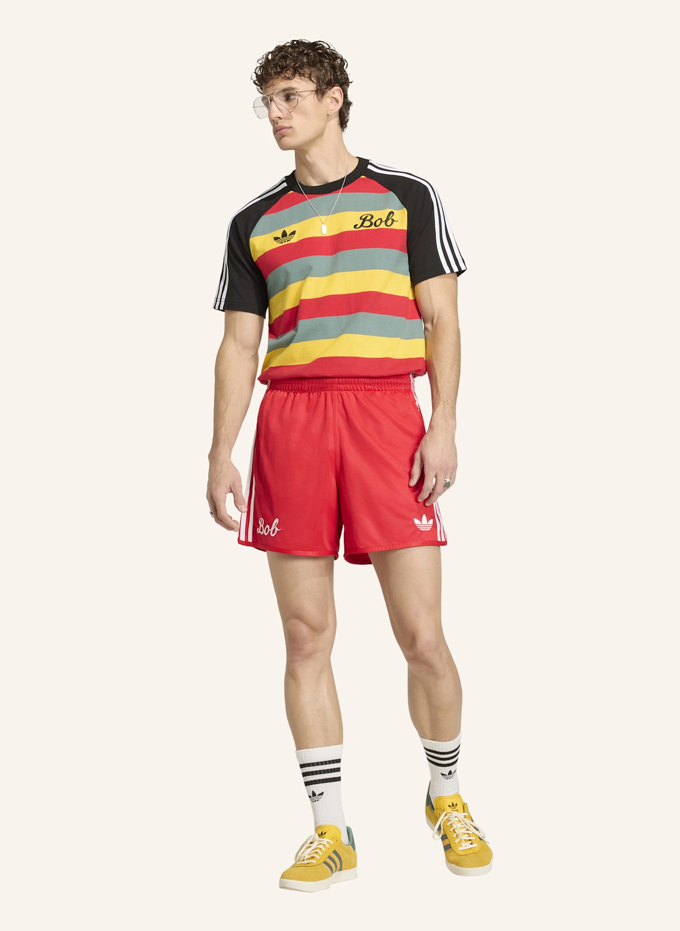 adidas BOB MARLEY ORIGINALS T-SHIRT: NEONLILA/ NEONROT/ NEONROSA/ NEONORANGE/ NEONBLAU/ NEONGRÜN/ NEONPINK/ NEONTÜRKIS/ NEONGELB