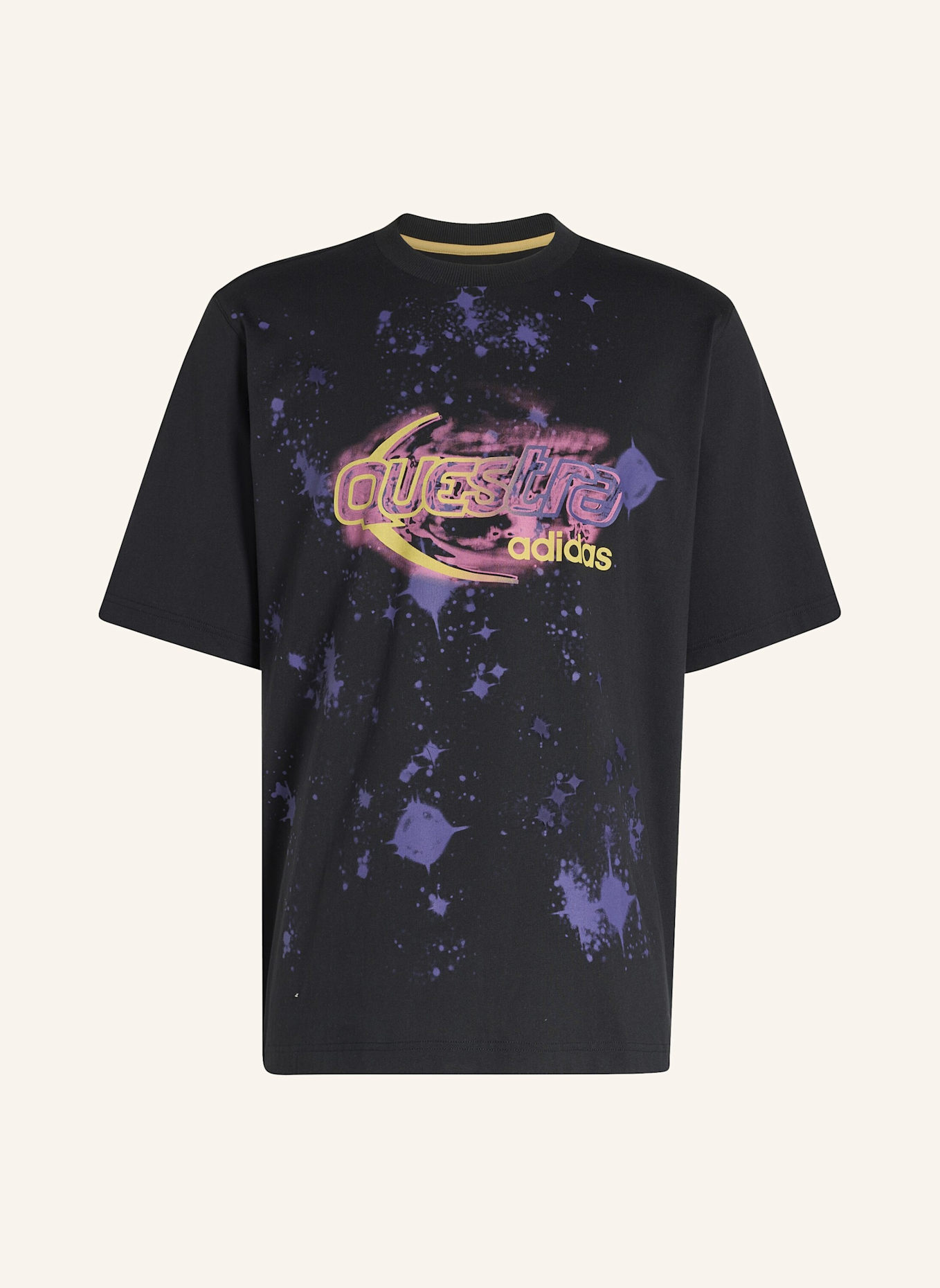 adidas Originals ADILENIUM SEASON 5 QUESTRA GRAFIK T-SHIRT: SCHWARZ