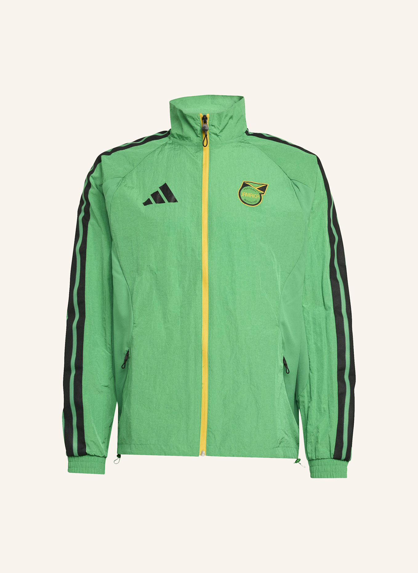 adidas JAMAIKA X BOB MARLEY ANTHEM HEIMJACKE: GRÜN