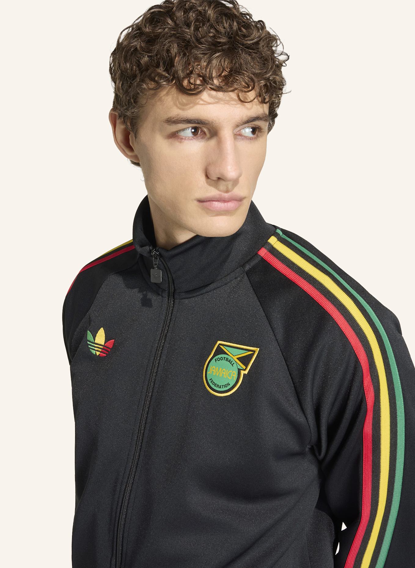 adidas JAMAIKA X BOB MARLEY ORIGINALS JACKE: SCHWARZ