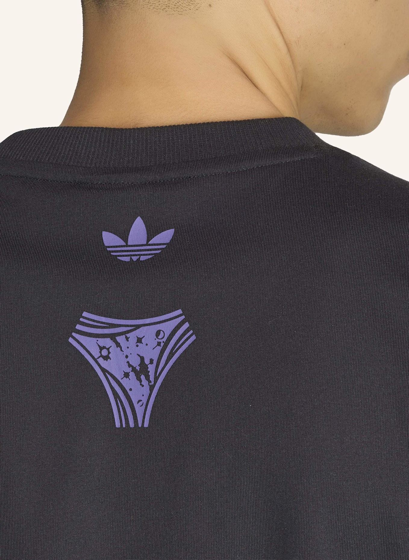 adidas Originals ADILENIUM SEASON 5 QUESTRA GRAFIK T-SHIRT: SCHWARZ