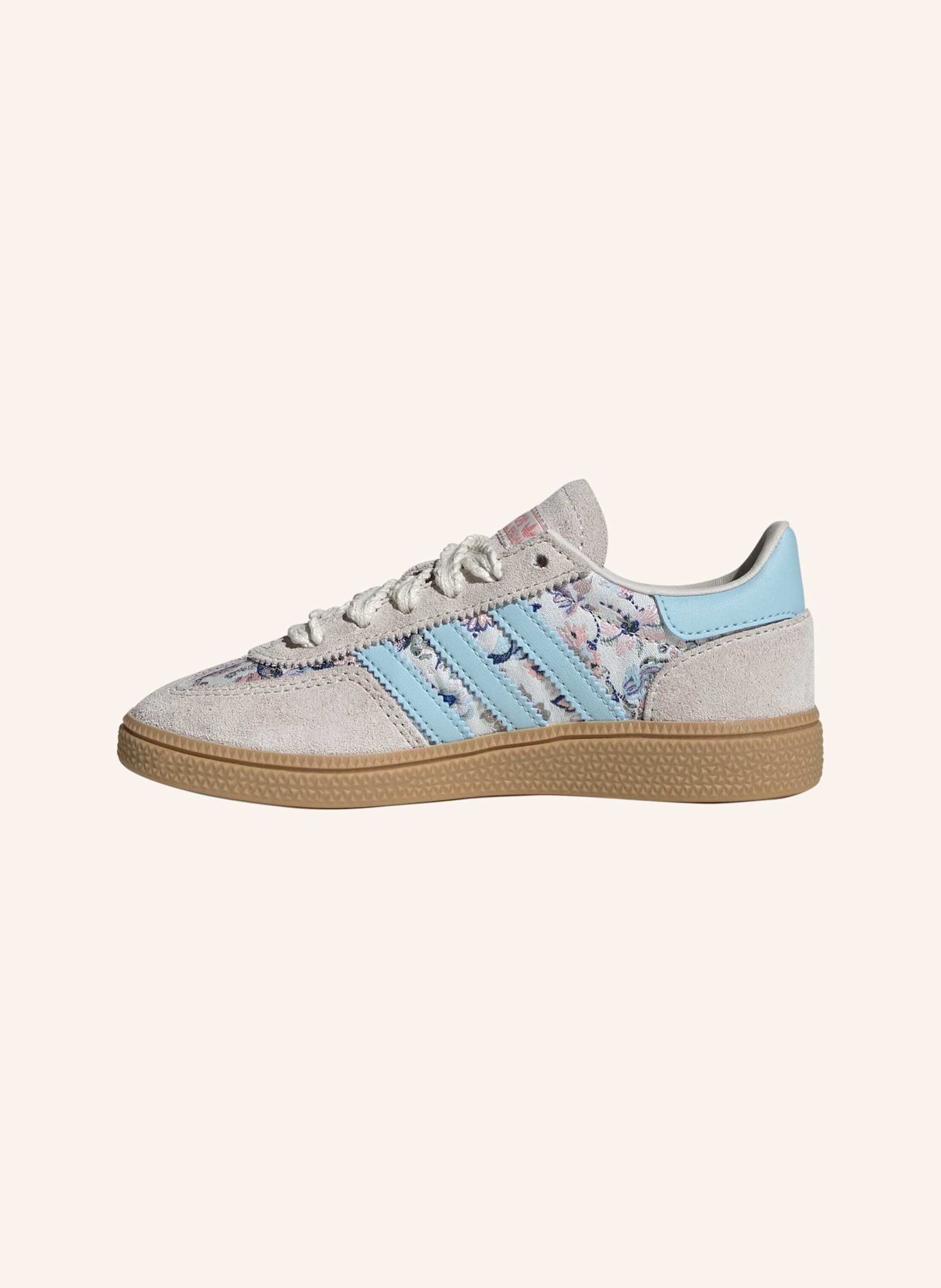 adidas Originals HANDBALL SPEZIAL SCHUH: WEISS/ BLAU/ BEIGE