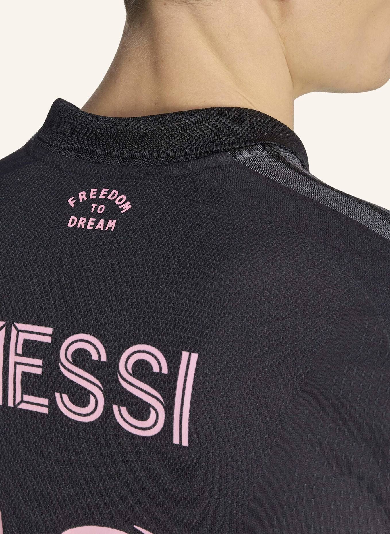 adidas INTER MIAMI 26/27 AUTHENTIC MESSI AUSWÄRTSTRIKOT: SCHWARZ