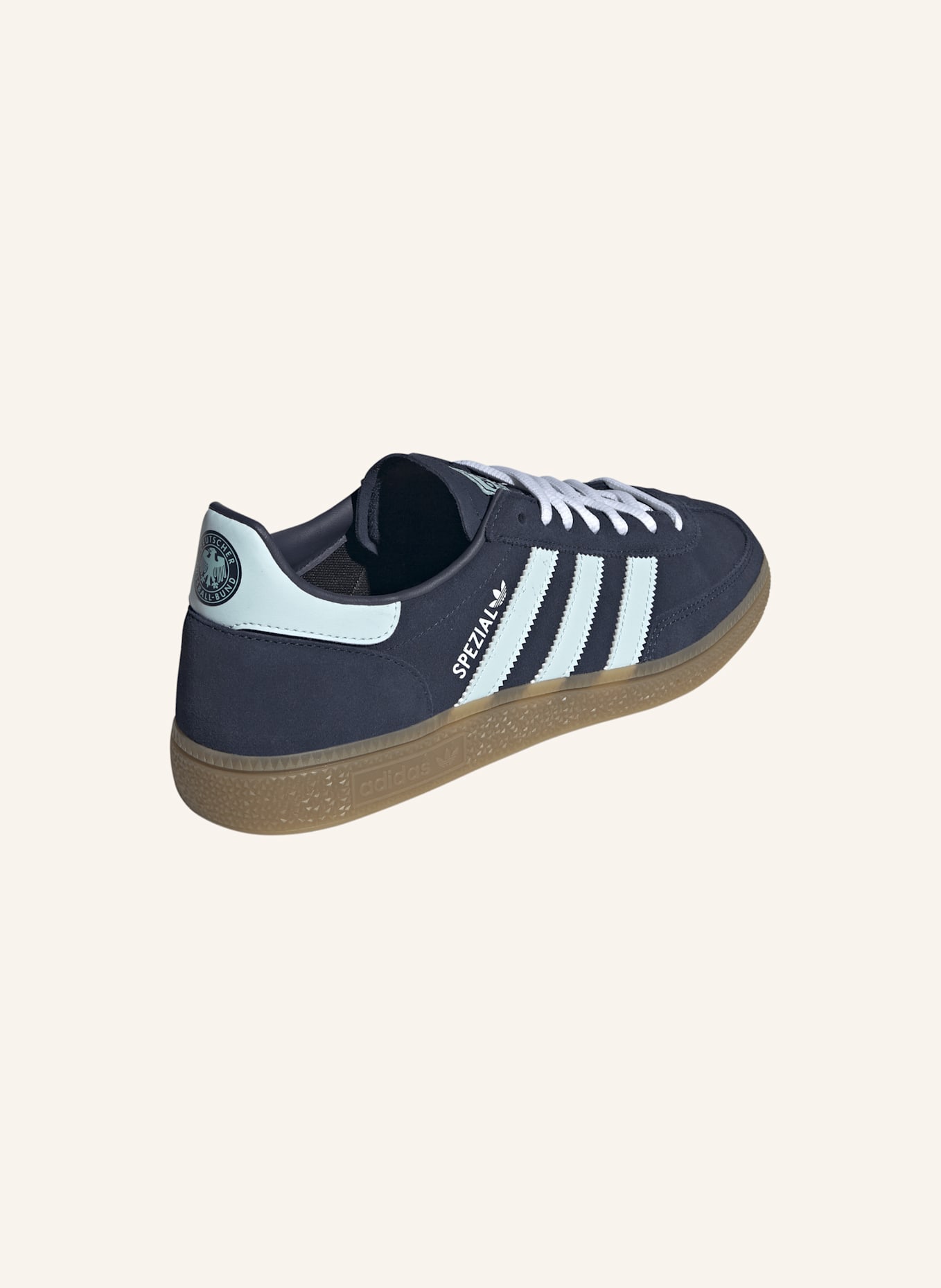 adidas Originals DEUTSCHLAND HANDBALL SPEZIAL SCHUH: BLAU/ WEISS