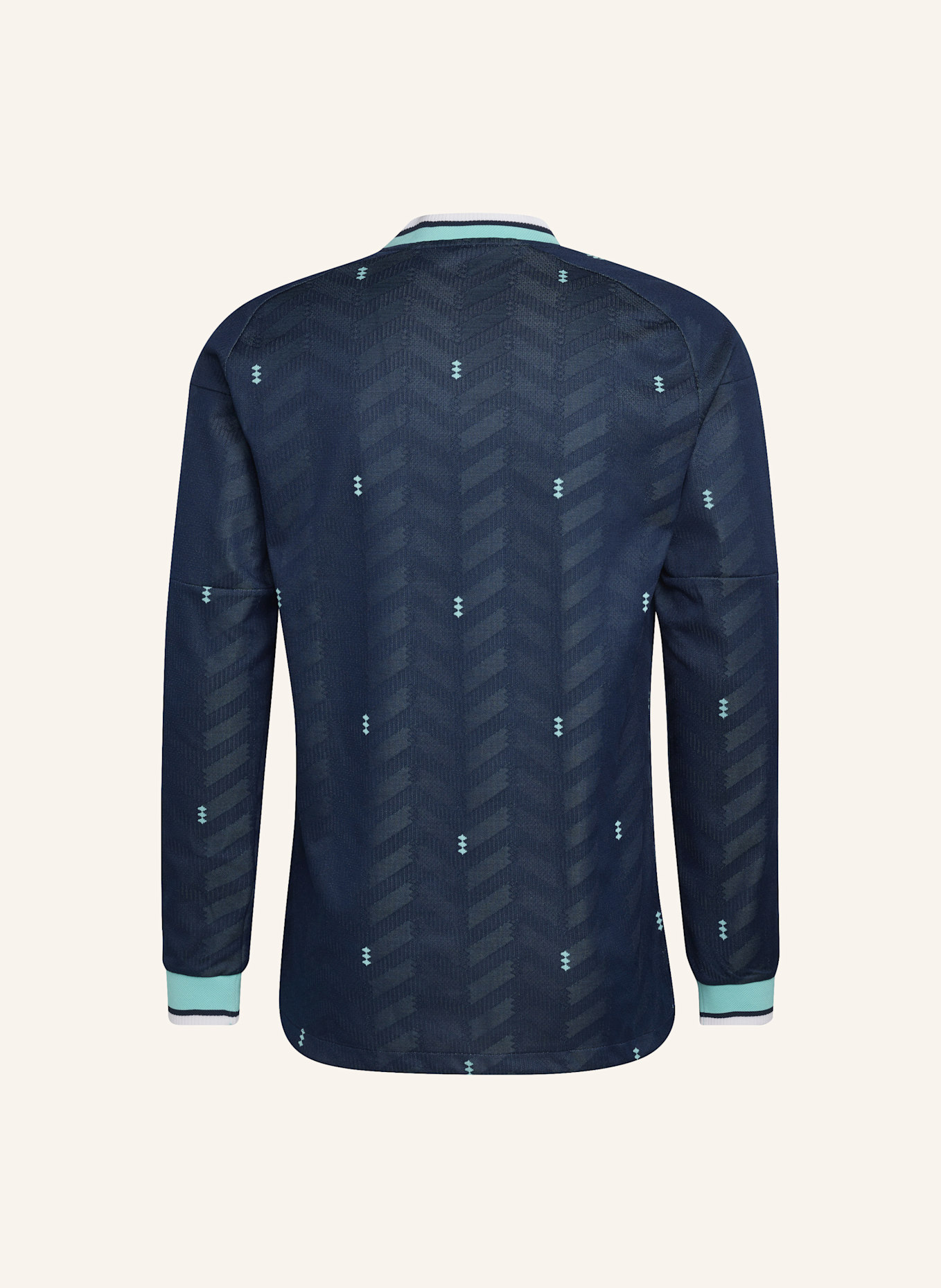 adidas DEUTSCHLAND 26 AUTHENTIC AUSWÄRTSTRIKOT, LANGÄRMLIG: BLAU