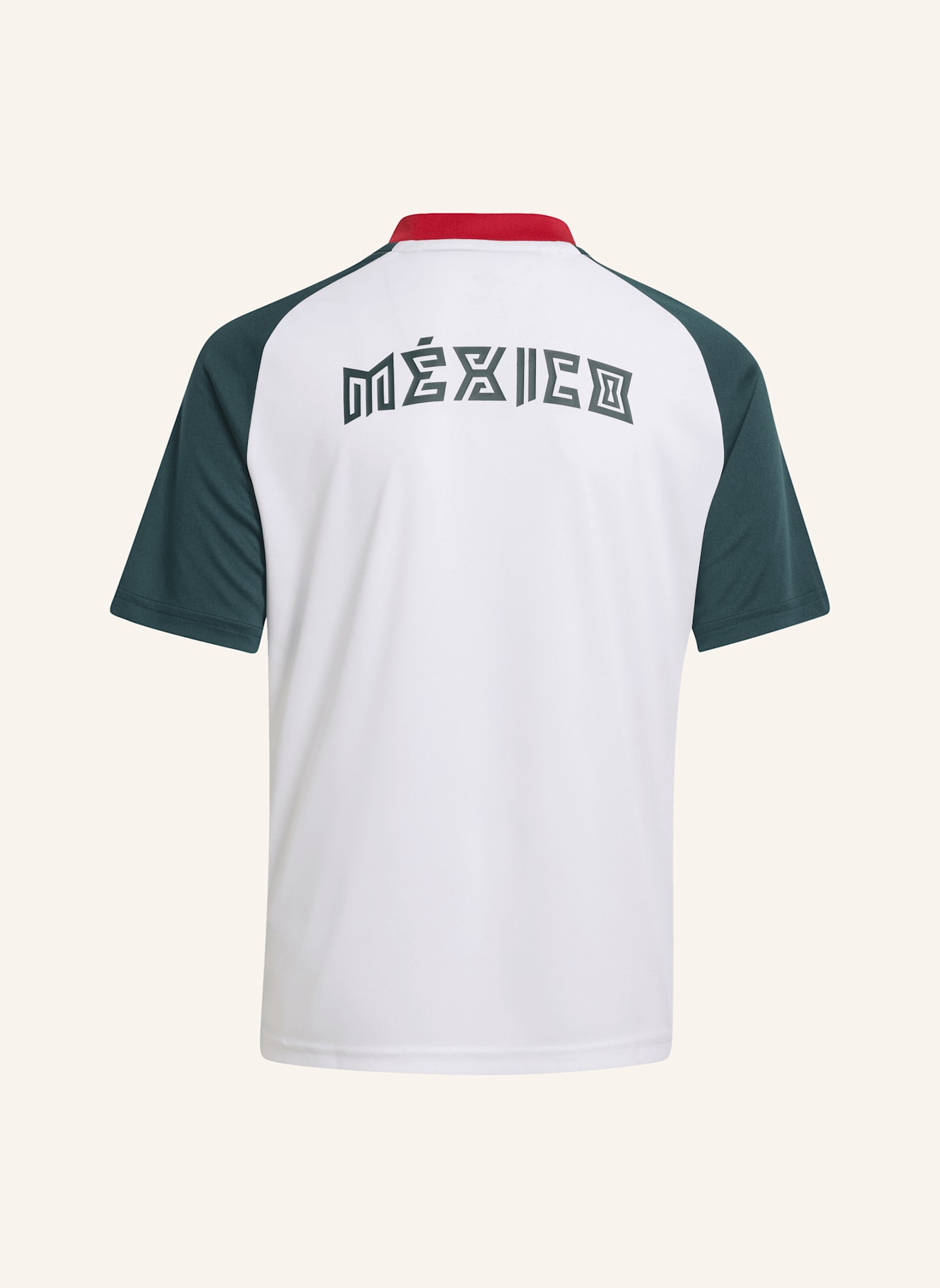 adidas MEXIKO 26 KIDS PRE-MATCH AUSWÄRTSTRIKOT: WEISS/ GRÜN