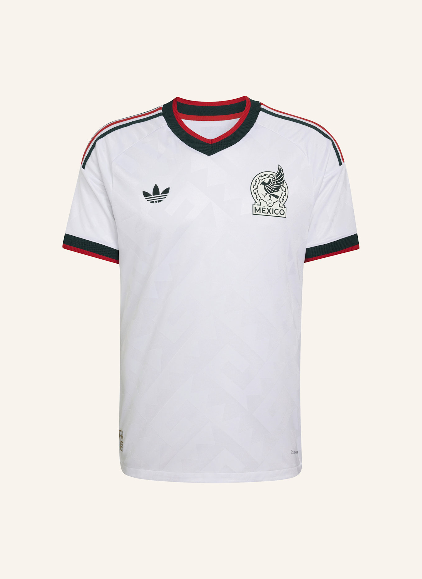 adidas MEXIKO 26 AUTHENTIC AUSWÄRTSTRIKOT: WEISS