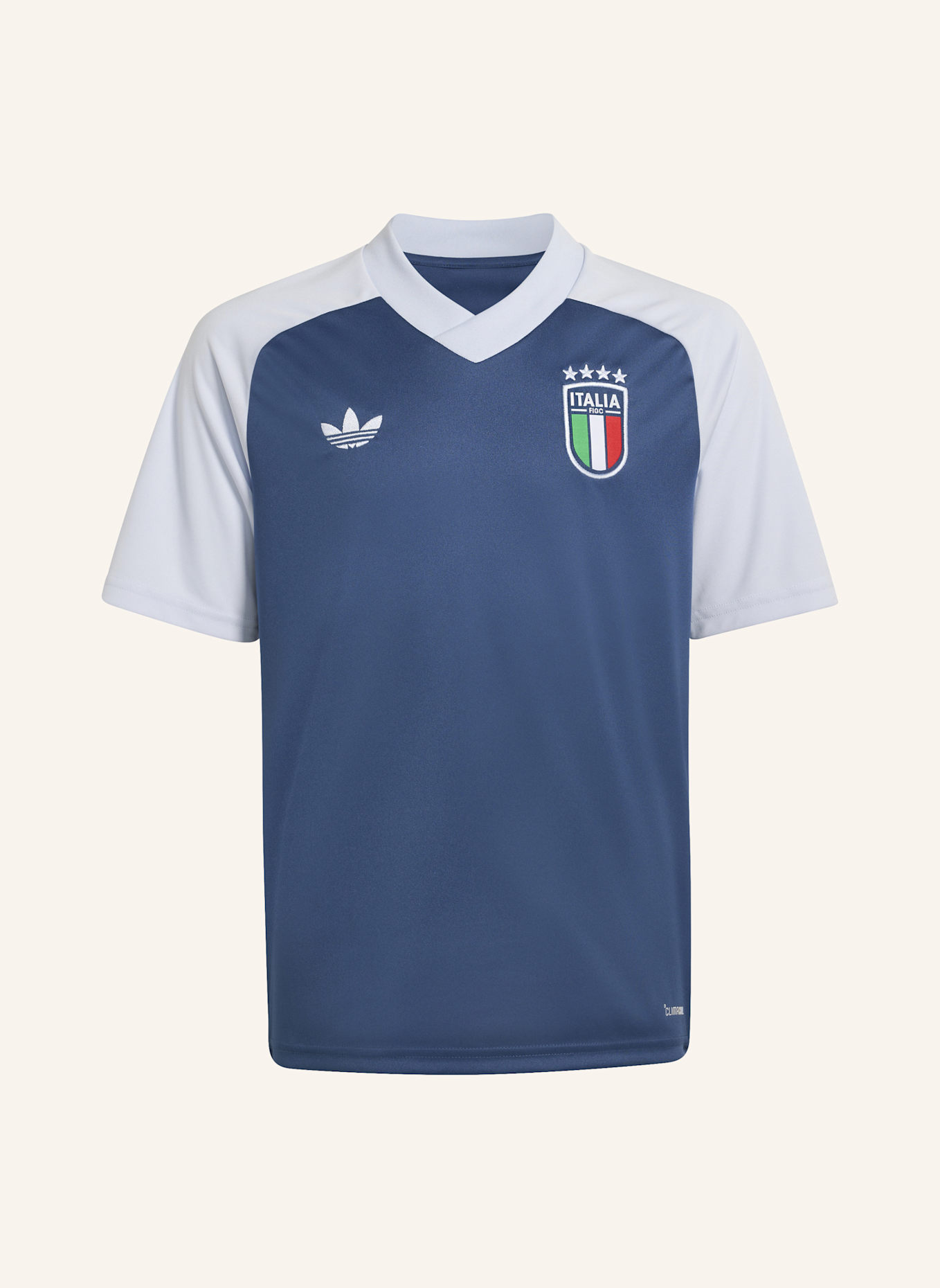 adidas ITALIEN 26 KIDS PRE-MATCH AUSWÄRTSTRIKOT: BLAU