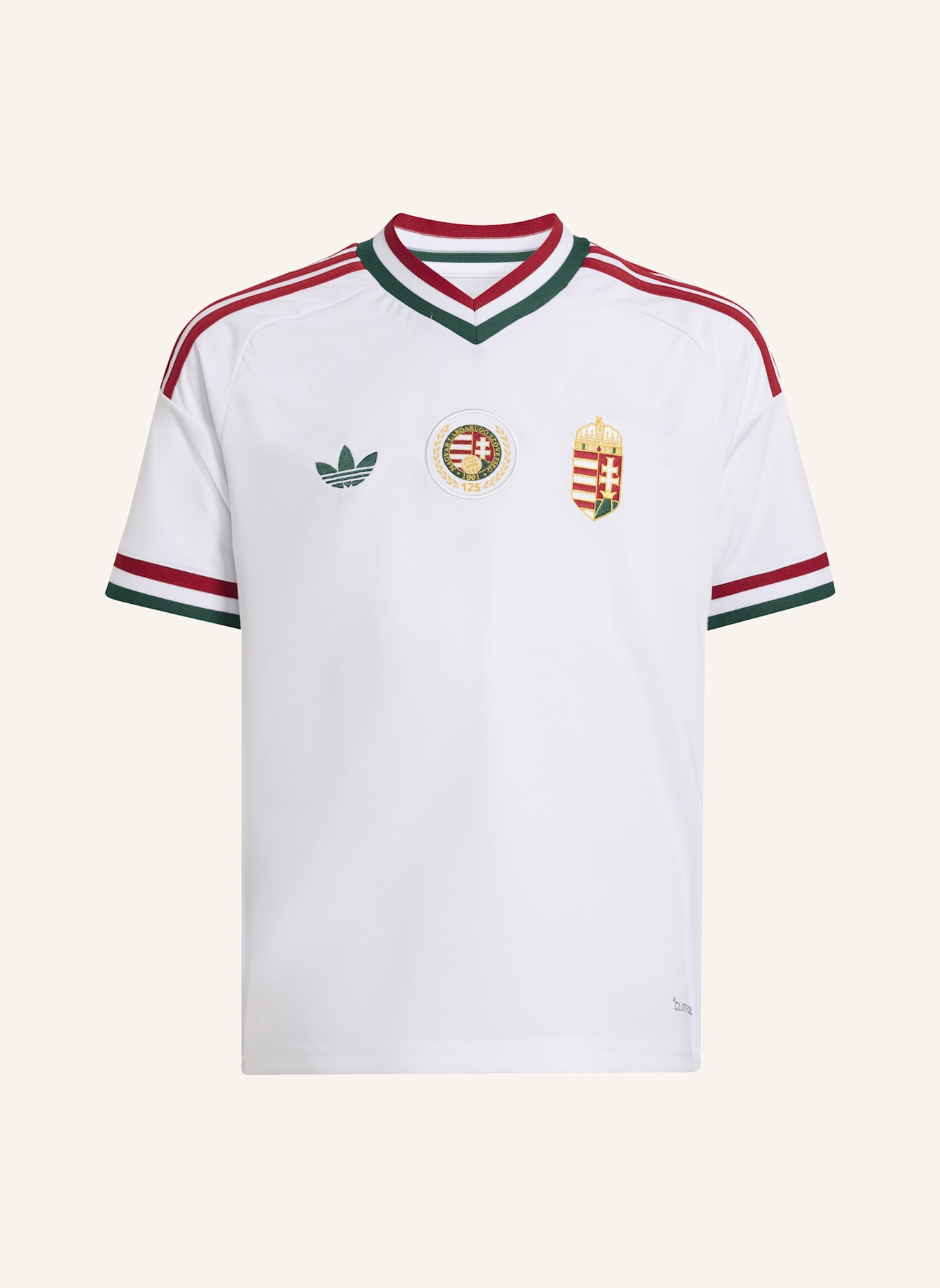 adidas UNGARN 26 KIDS AUSWÄRTSTRIKOT: WEISS