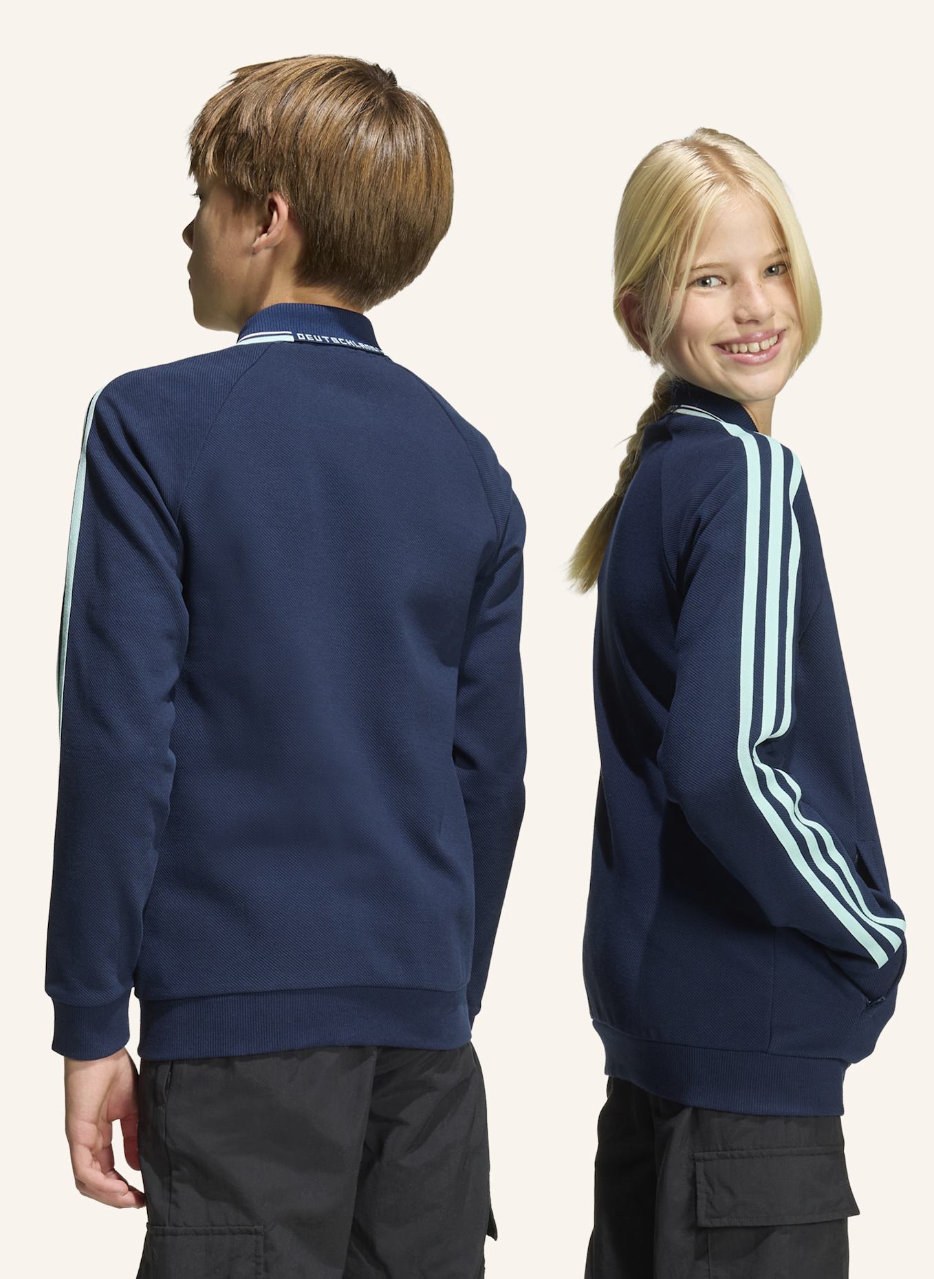 adidas DEUTSCHLAND ANTHEM KIDS AUSWÄRTSJACKE: BLAU