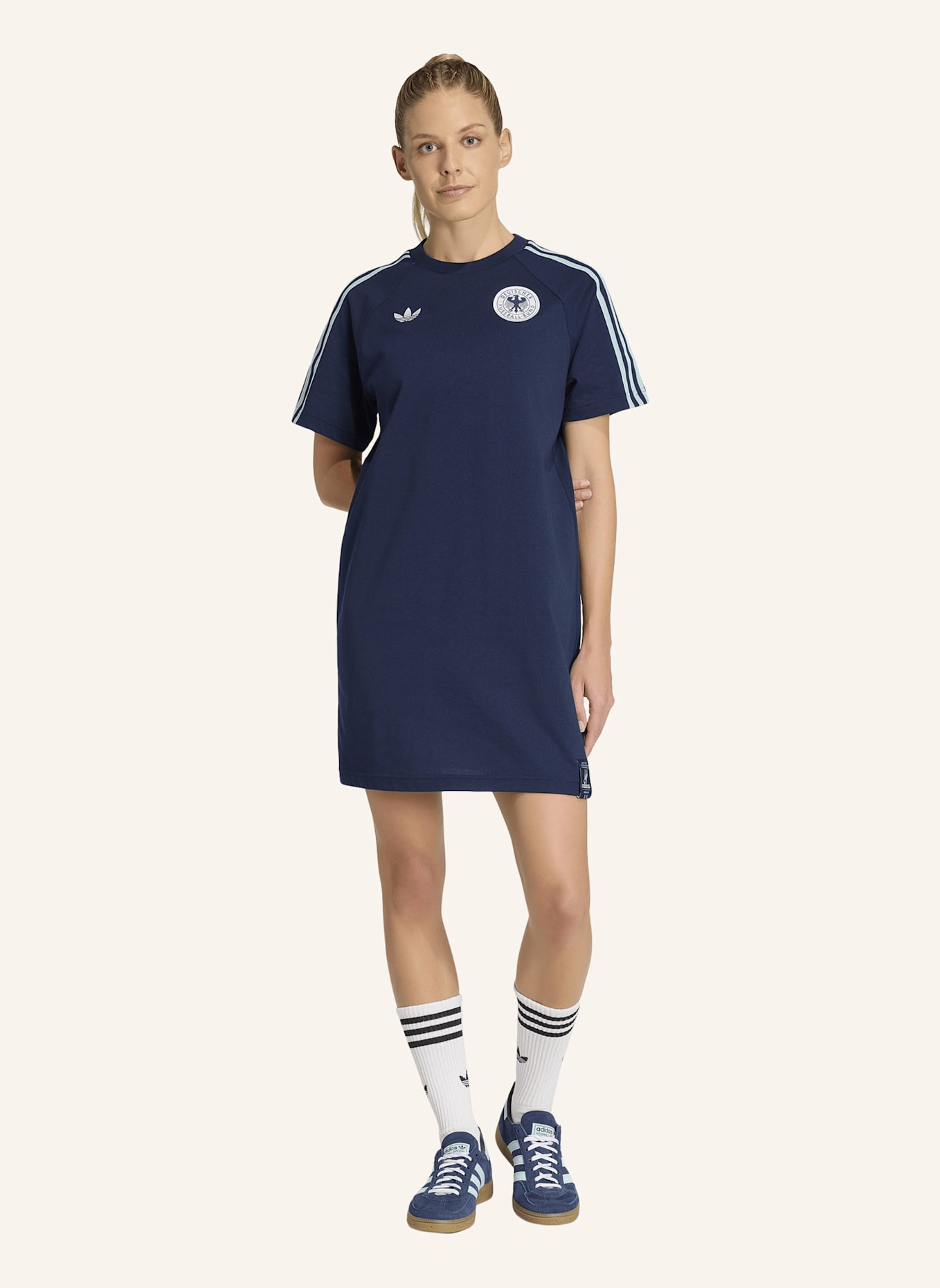 adidas DEUTSCHLAND ORIGINALS KLEID: BLAU