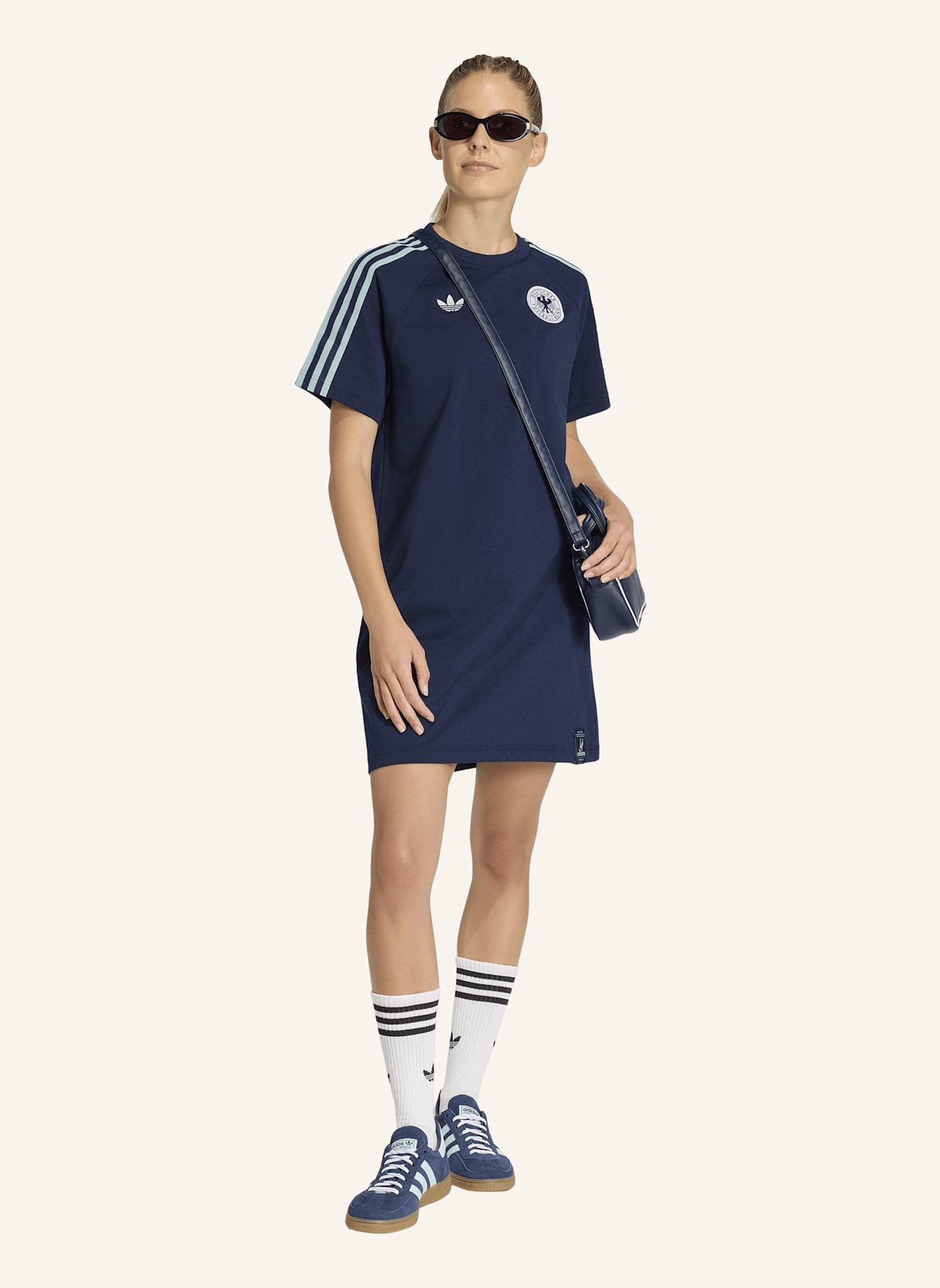 adidas DEUTSCHLAND ORIGINALS KLEID: BLAU