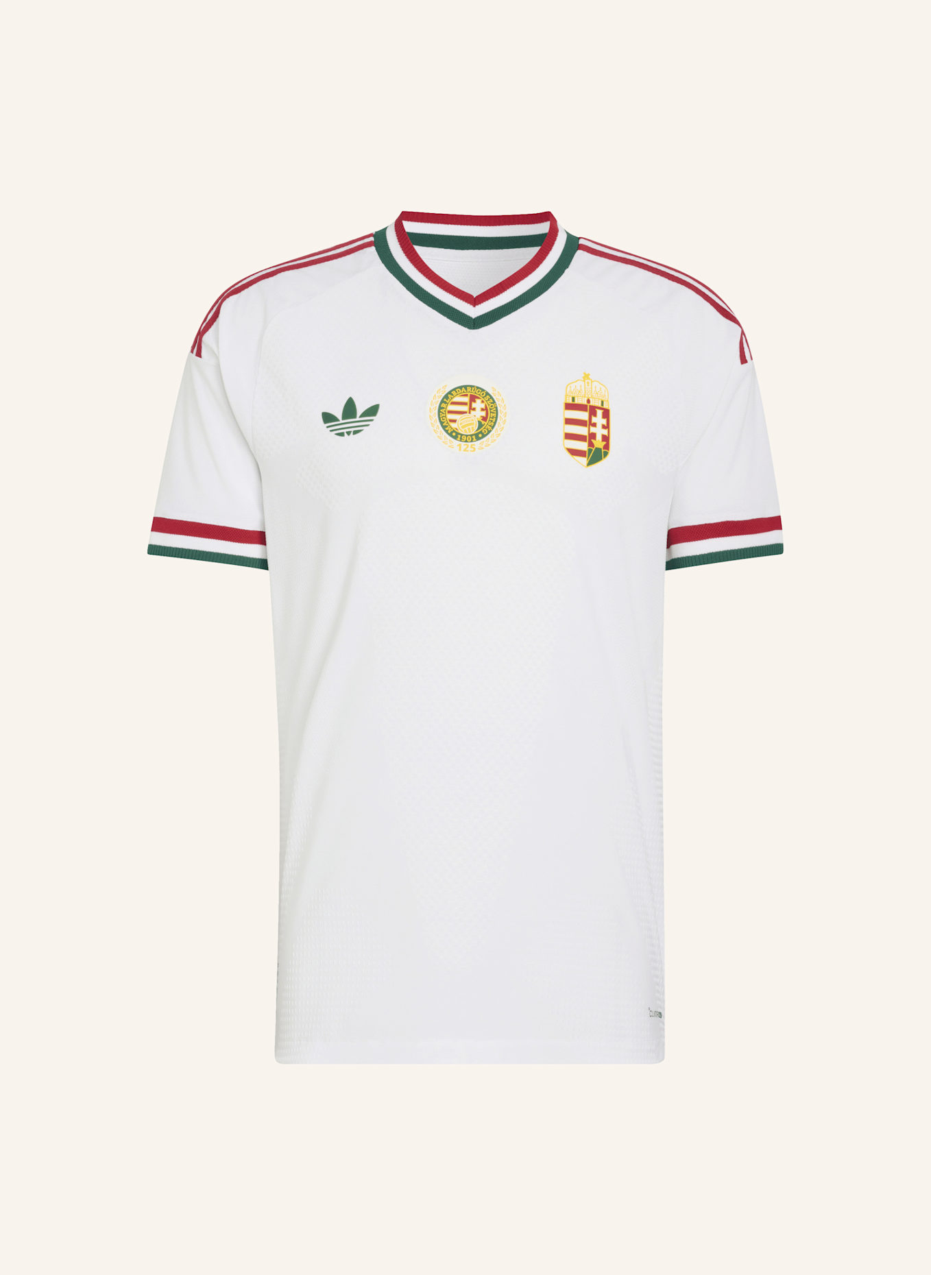 adidas UNGARN 26 AUTHENTIC AUSWÄRTSTRIKOT: WEISS