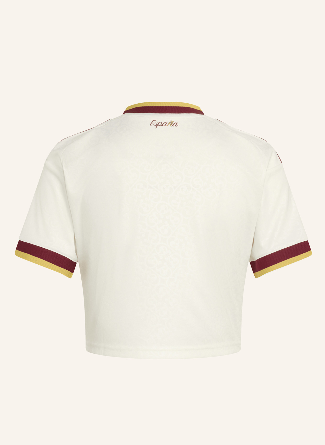 adidas SPANIEN 26 AUSWÄRTSTRIKOT, KÜRZER GESCHNITTEN: WEISS