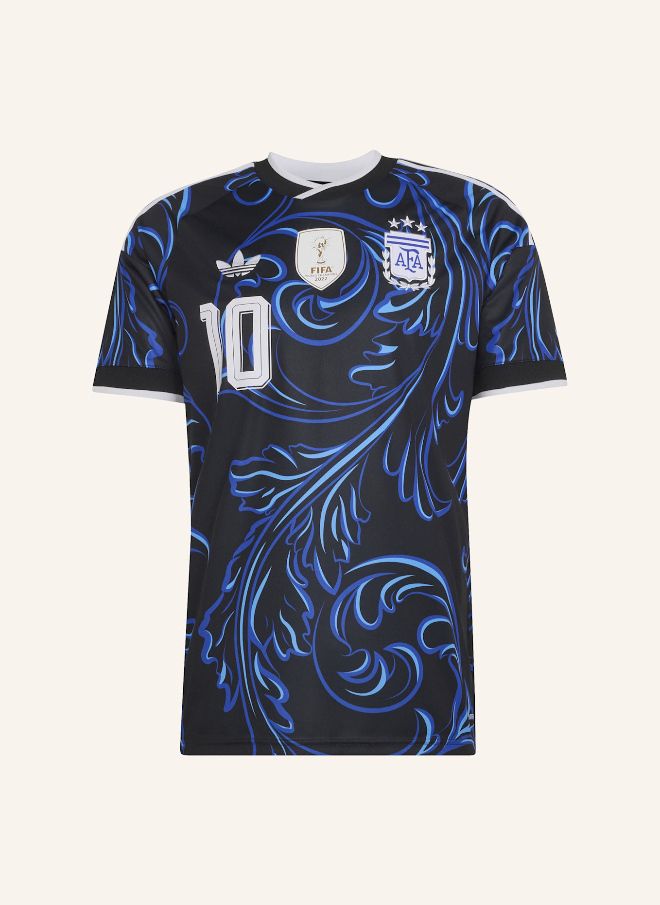 adidas ARGENTINIEN 26 MESSI AUSWÄRTSTRIKOT: SCHWARZ/ BLAU