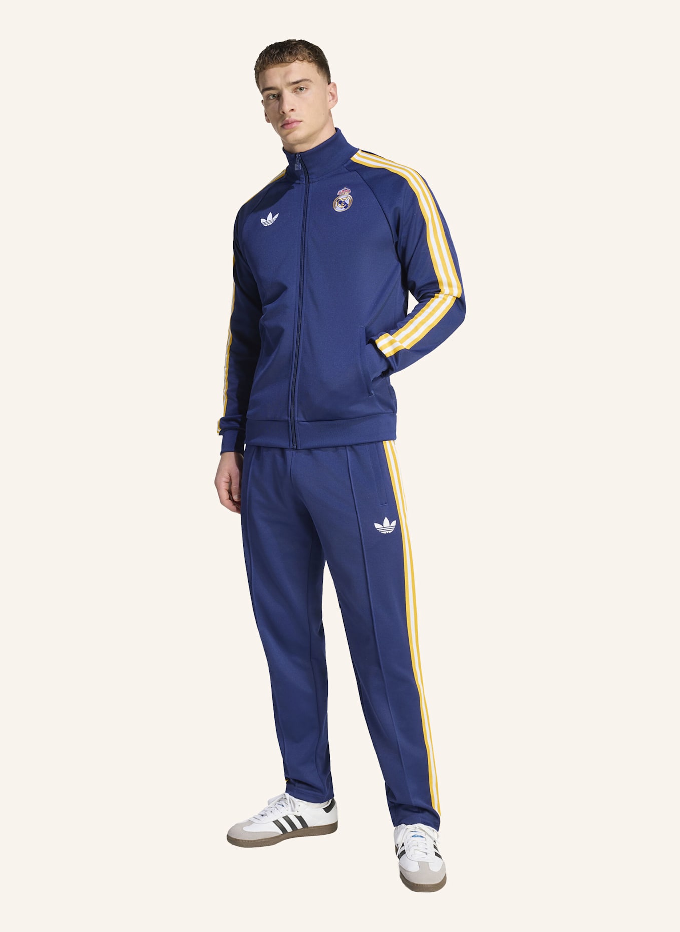 adidas REAL MADRID ORIGINALS JACKE: BLAU