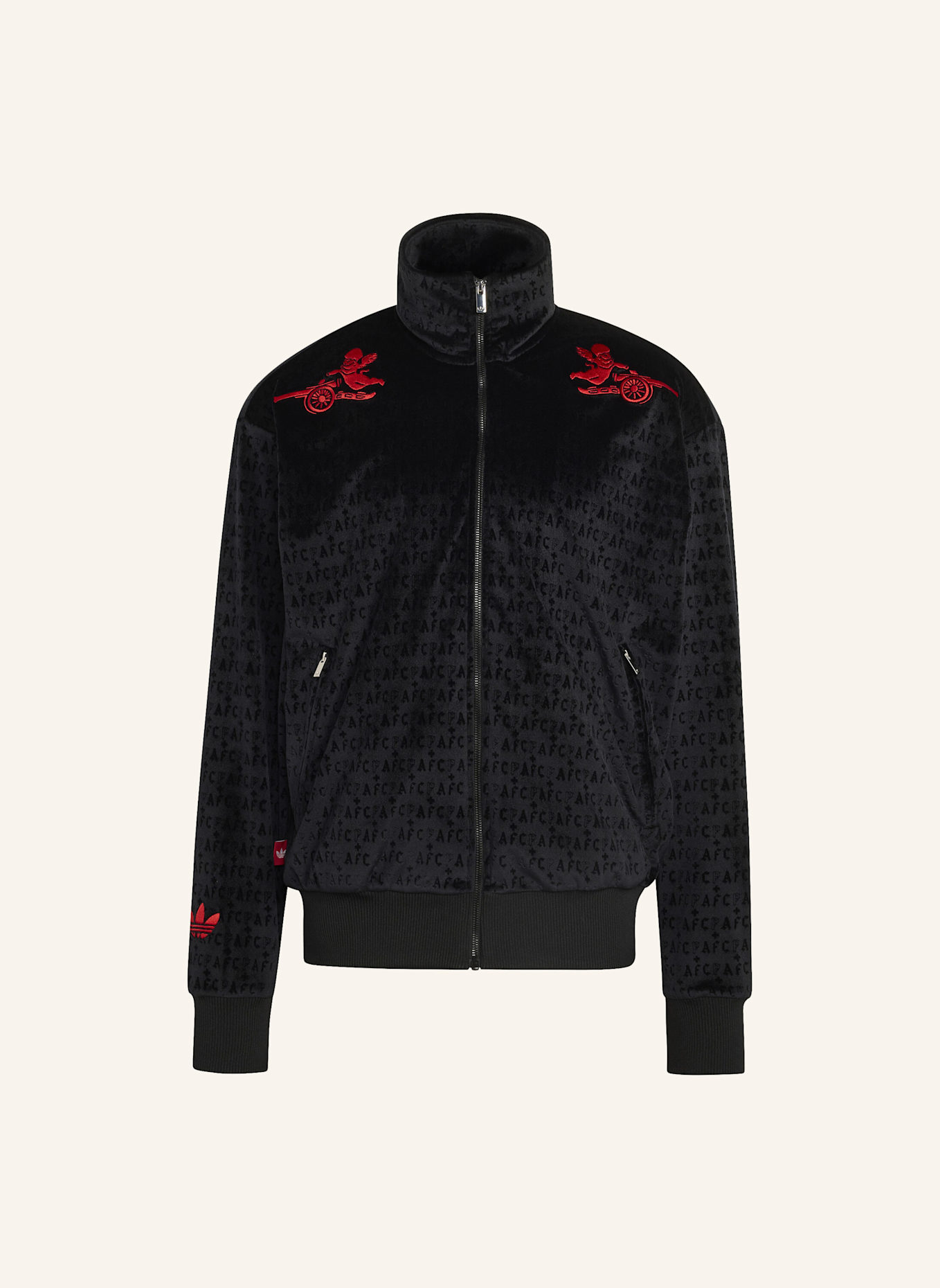 adidas ARSENAL FC PLACES+FACES TRACK TOP: SCHWARZ