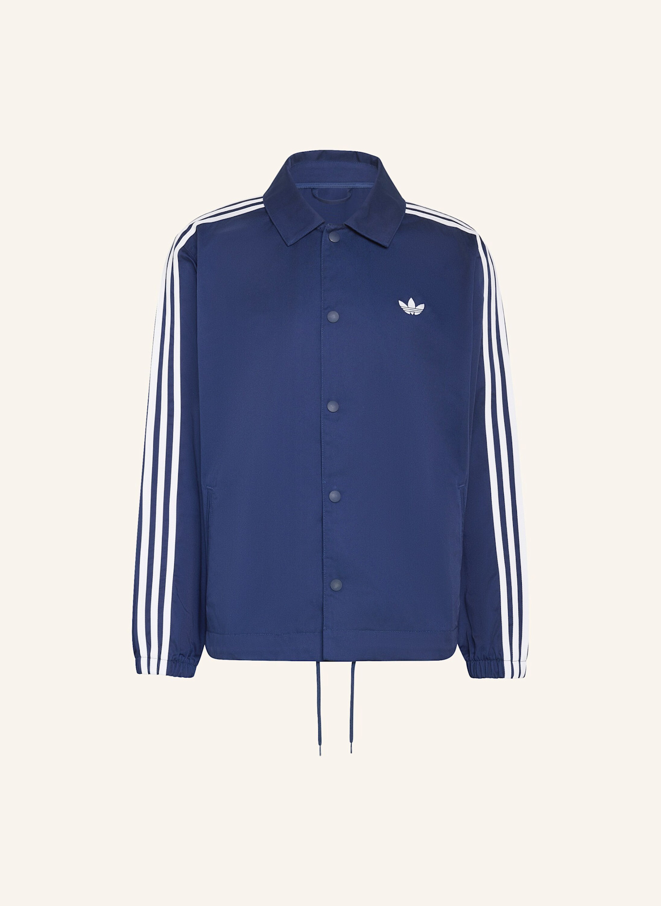 adidas Originals 3-STREIFEN COACHES JACKE: BLAU