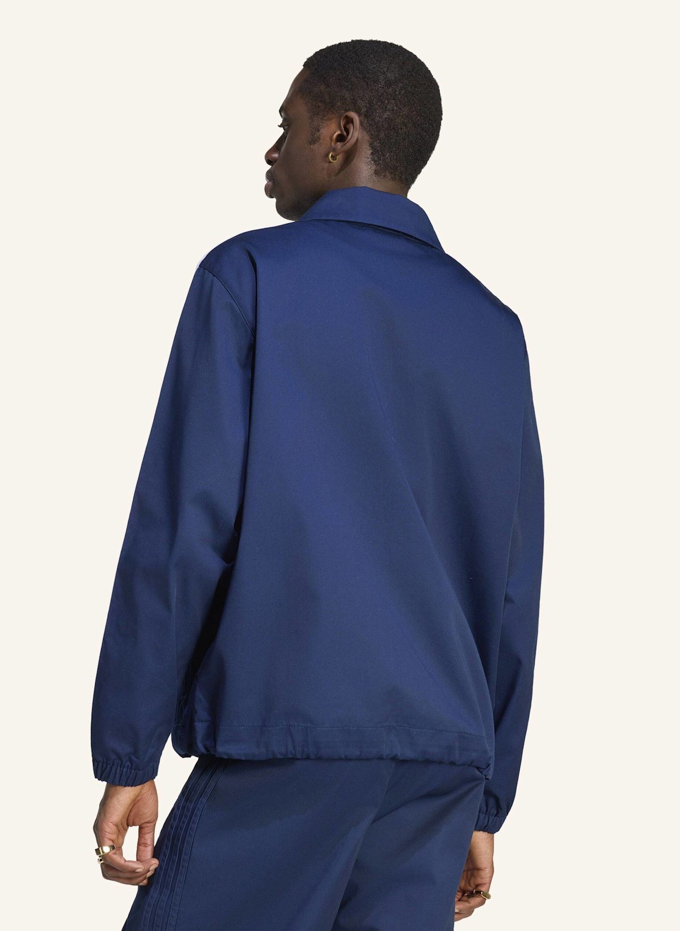 adidas Originals 3-STREIFEN COACHES JACKE: BLAU