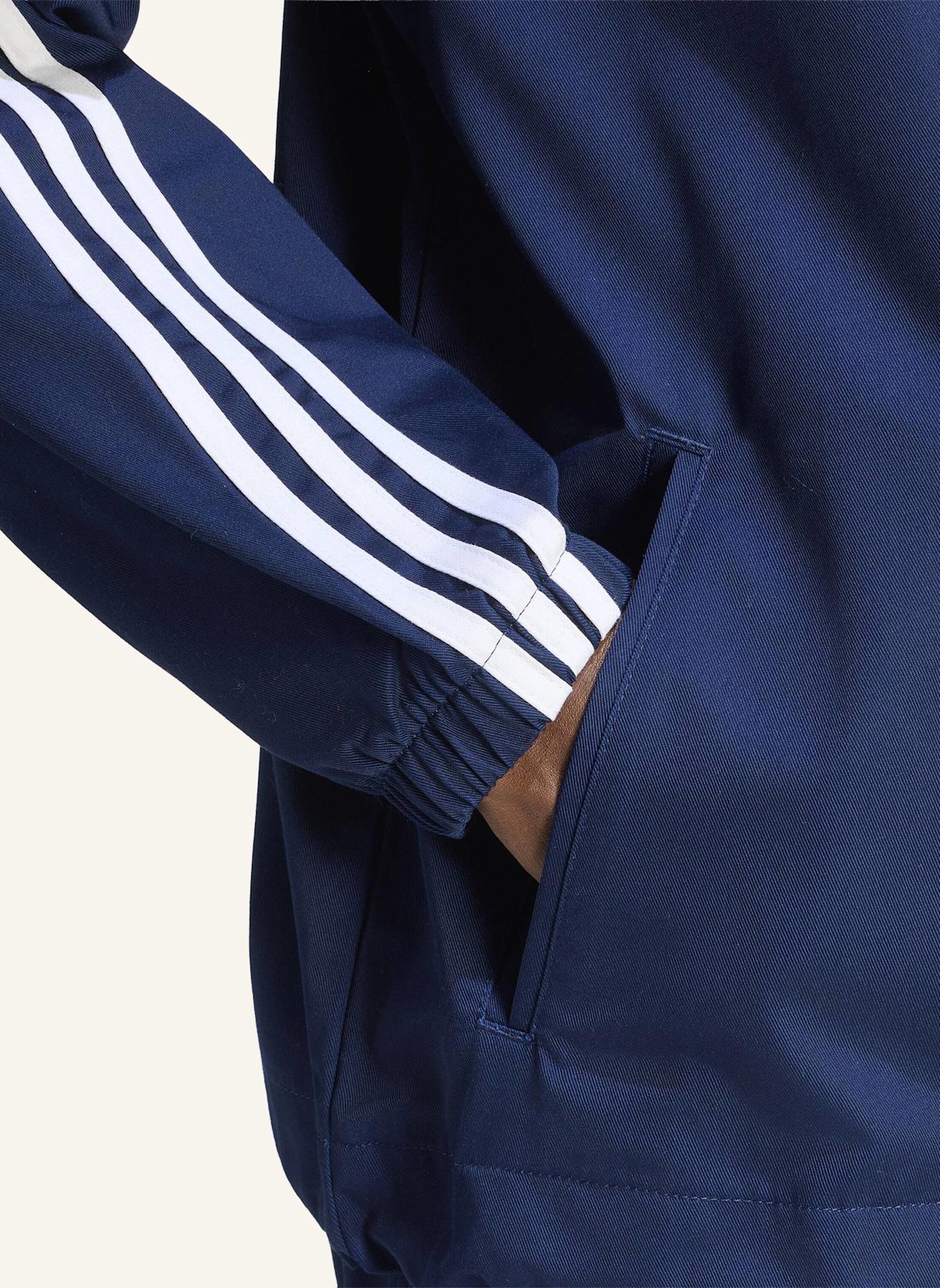 adidas Originals 3-STREIFEN COACHES JACKE: BLAU