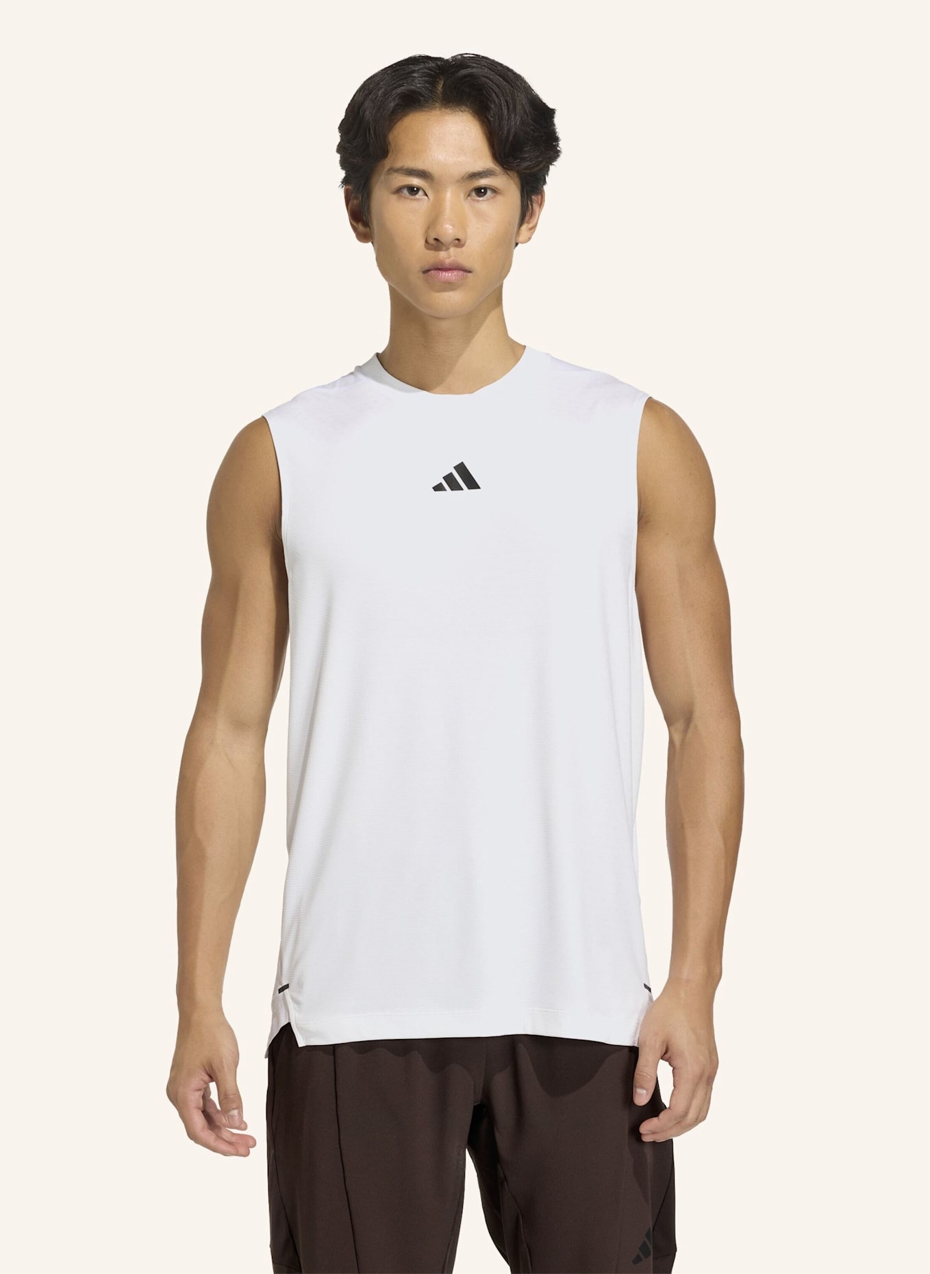 adidas Tanktop D4T POWER: WEISS
