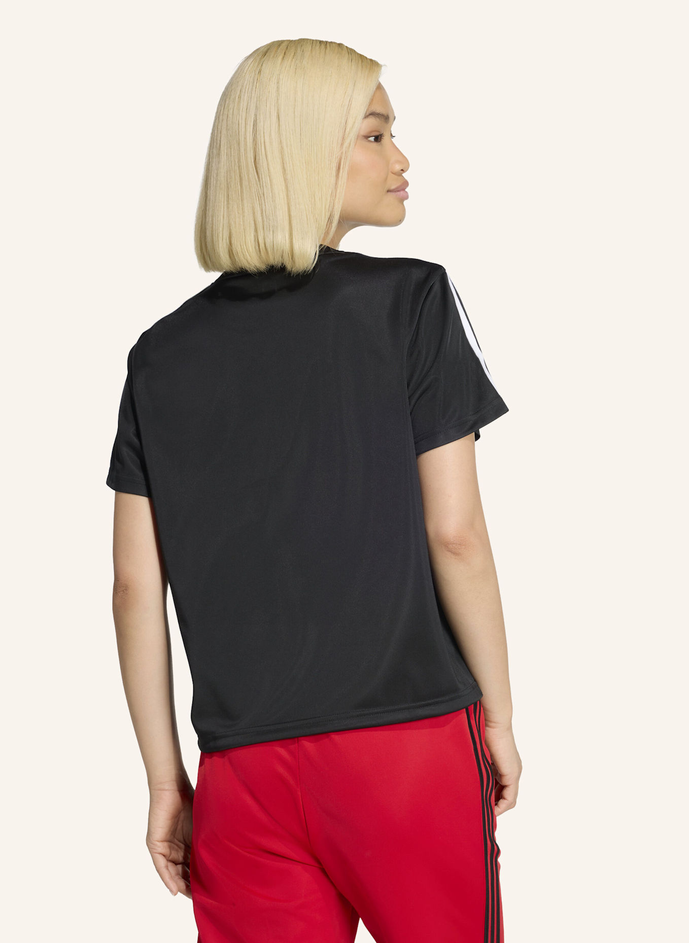adidas Originals FIREBIRD T-SHIRT: SCHWARZ/ WEISS