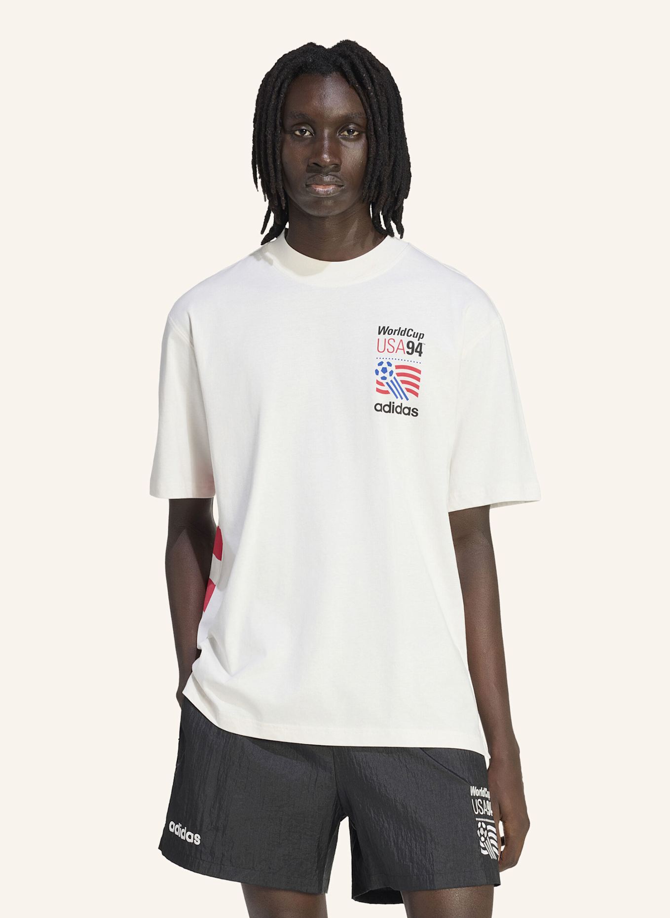 adidas GRAFIK T-SHIRT: WEISS