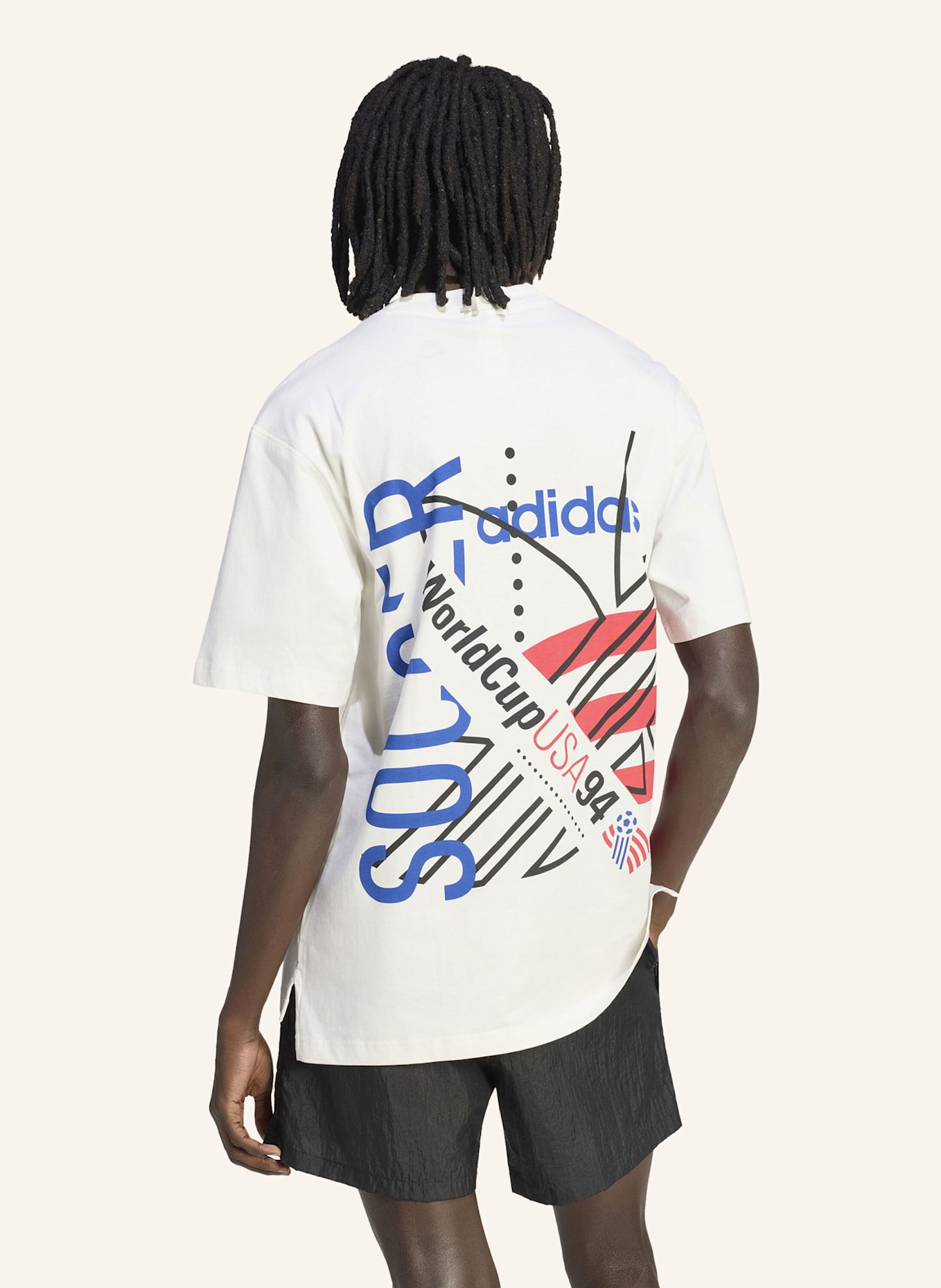 adidas GRAFIK T-SHIRT: WEISS
