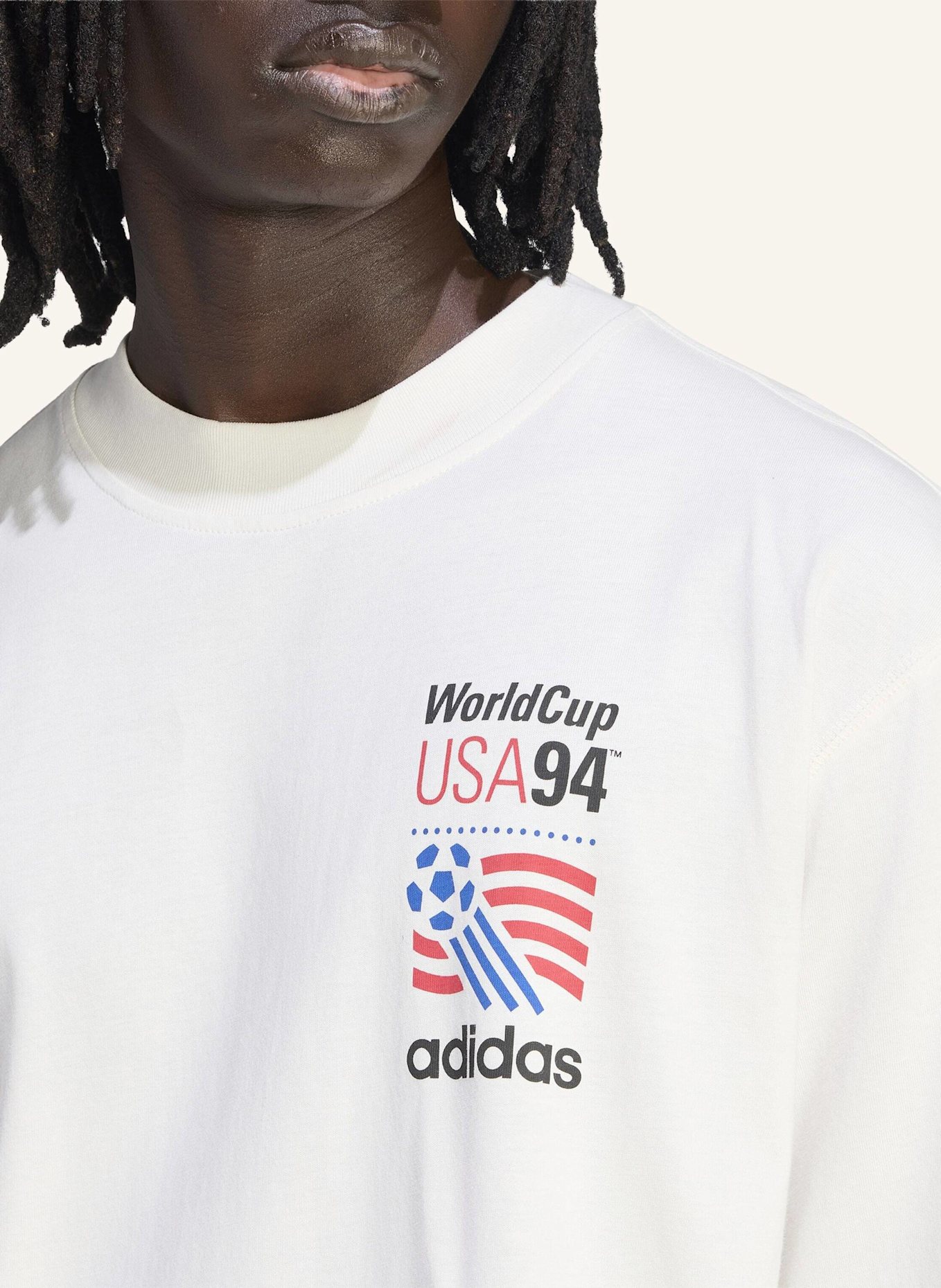 adidas GRAFIK T-SHIRT: WEISS