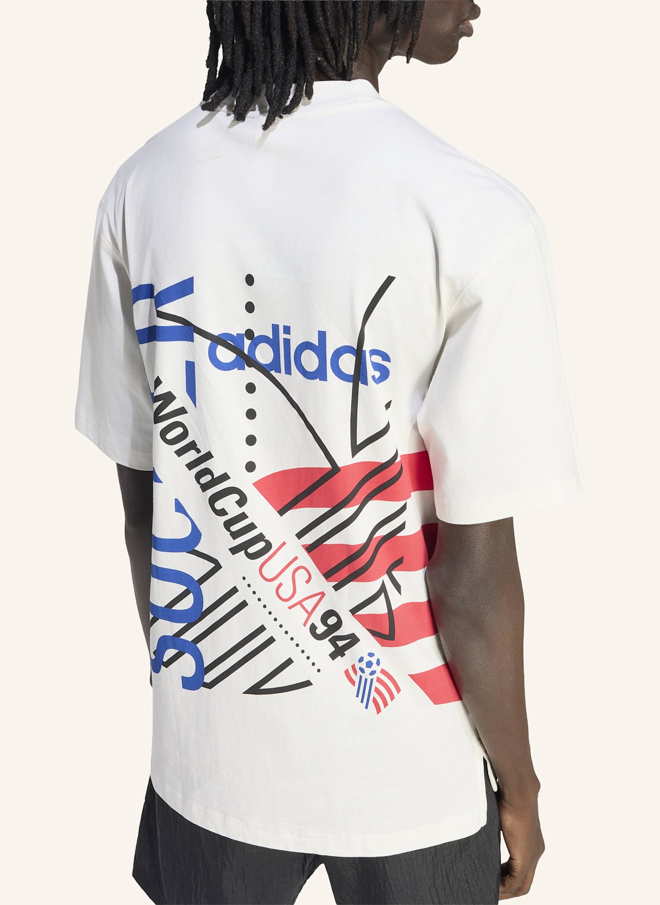 adidas GRAFIK T-SHIRT: WEISS