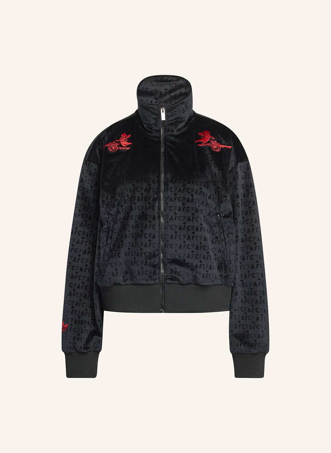 adidas FC ARSENAL PLACES+FACES TRACK TOP: SCHWARZ