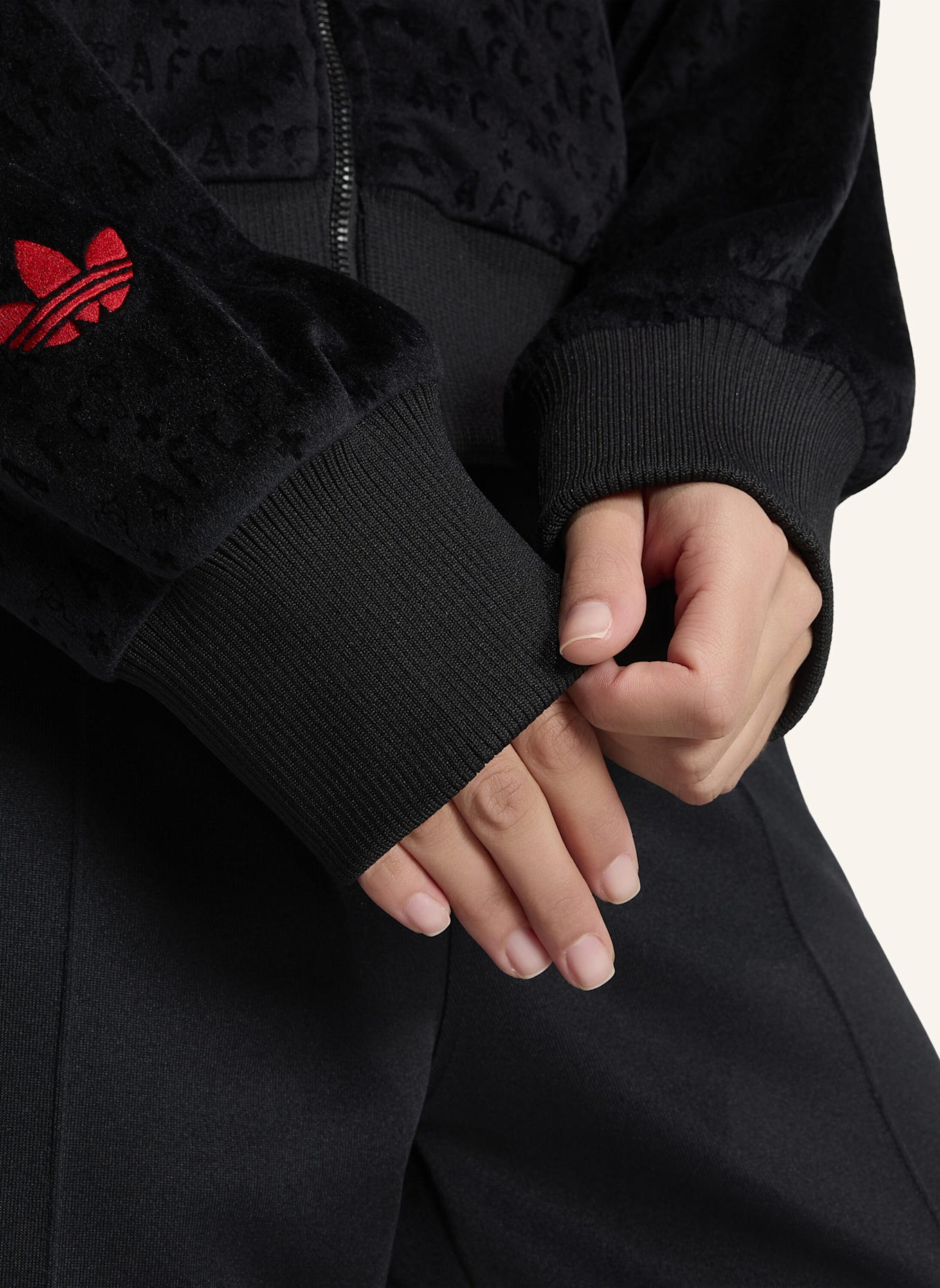 adidas FC ARSENAL PLACES+FACES TRACK TOP: SCHWARZ