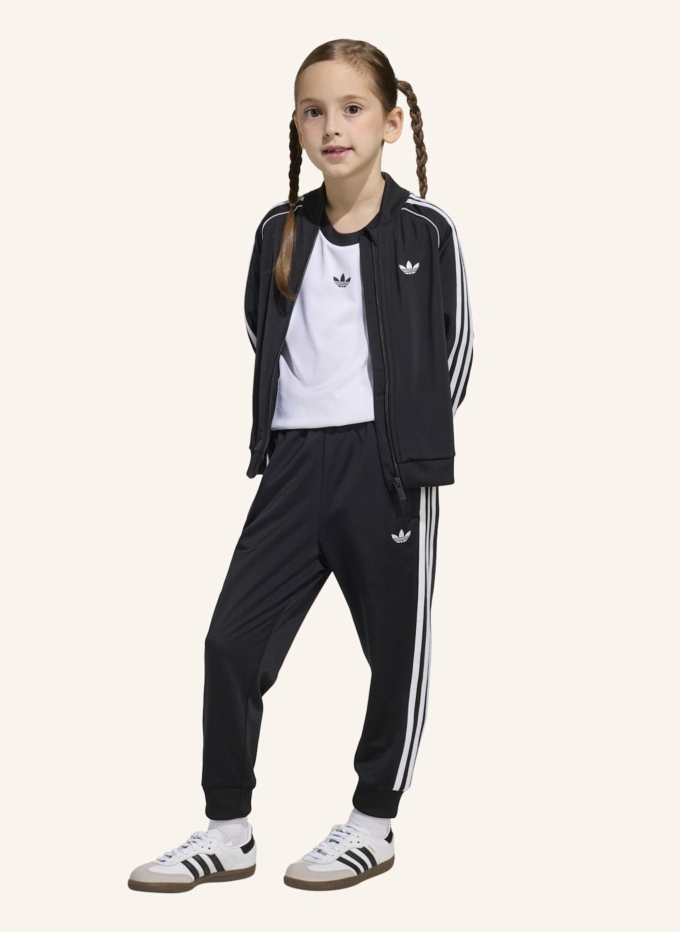 adidas Originals SST TRAININGSANZUG: SCHWARZ
