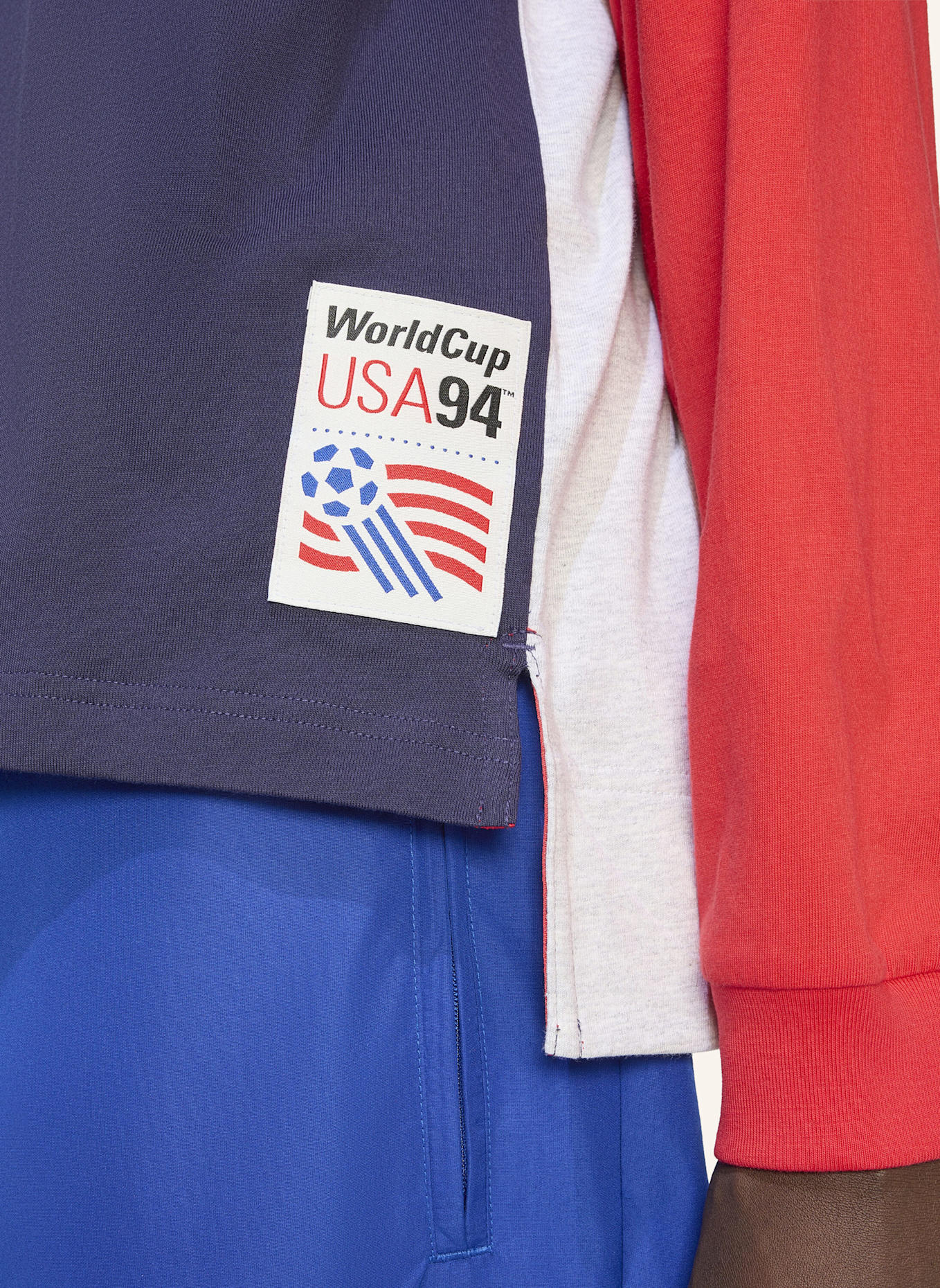 adidas GRAFIK POLOSHIRT: BLAU