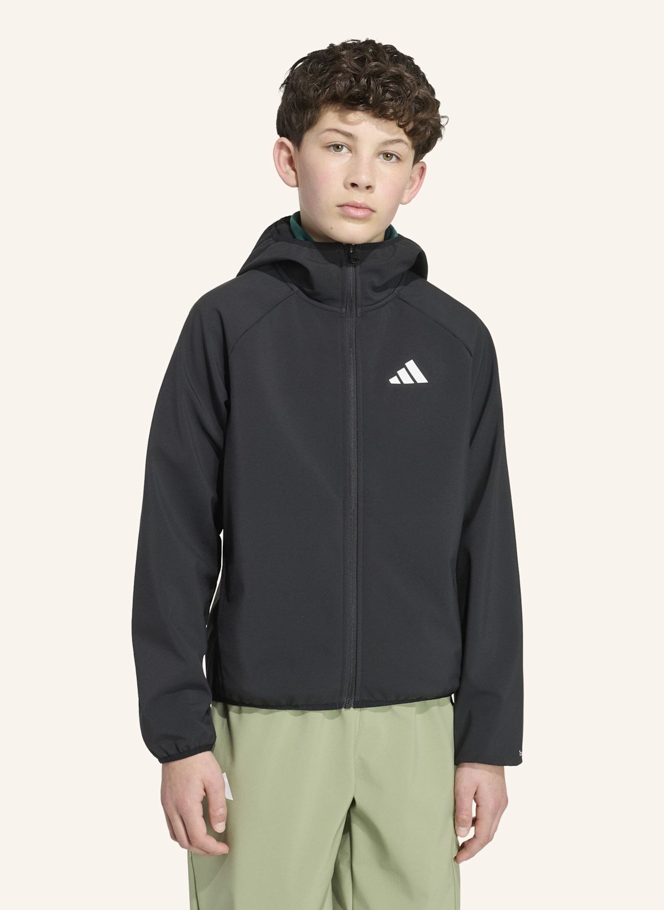 adidas TERREX TERREX MULTI CLIMAWARM KIDS SOFTSHELL-JACKE: SCHWARZ