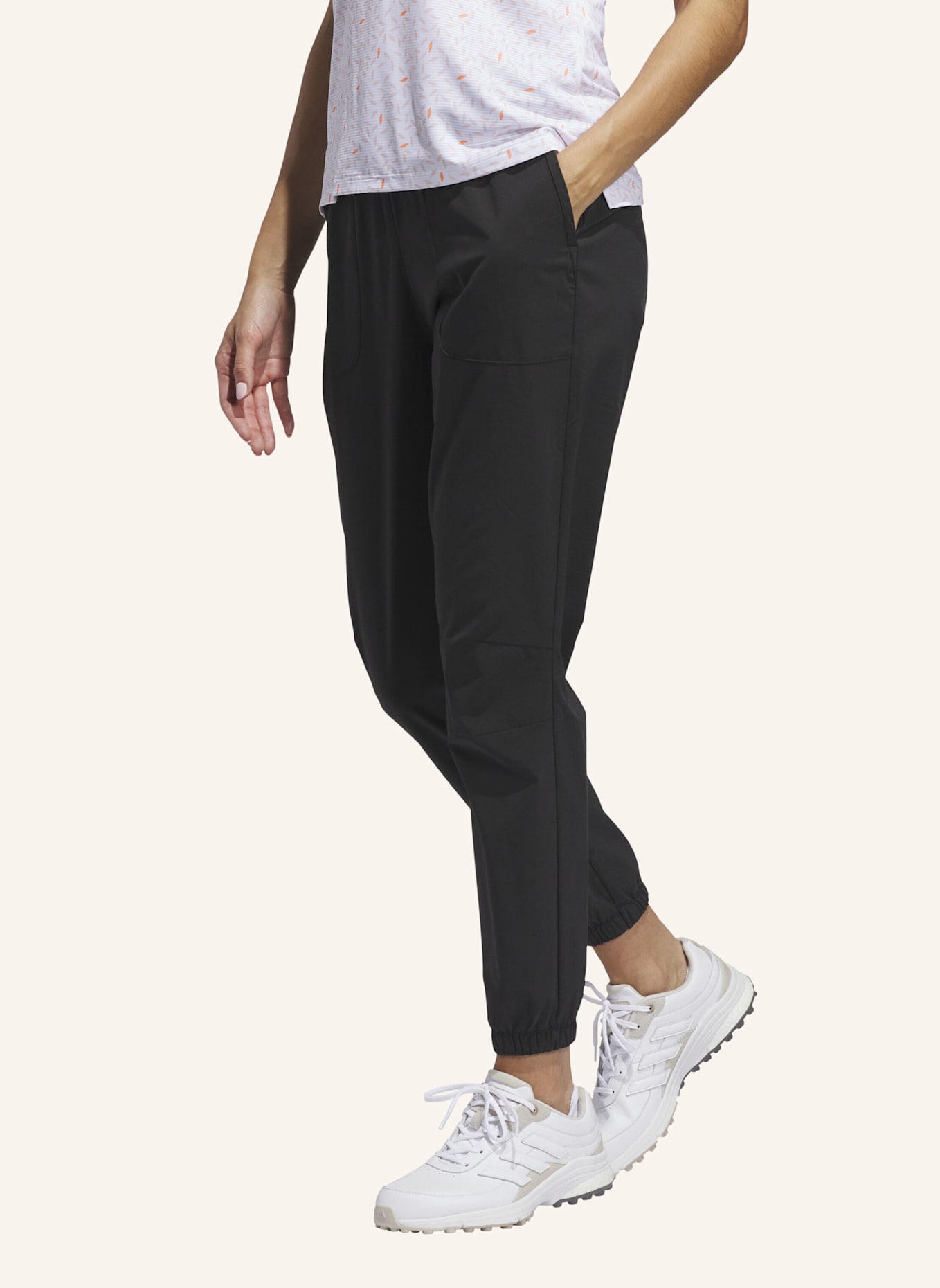 adidas ULTIMATE365 TWISTWEAVE GOLF-JOGGINGHOSE: SCHWARZ