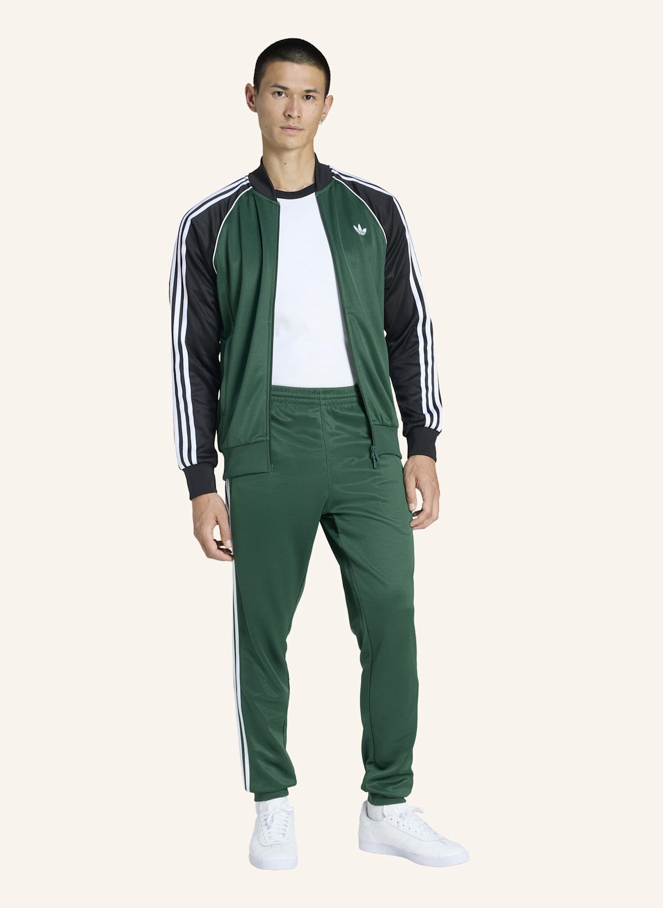 adidas Originals SST TRAININGSHOSE: GRÜN
