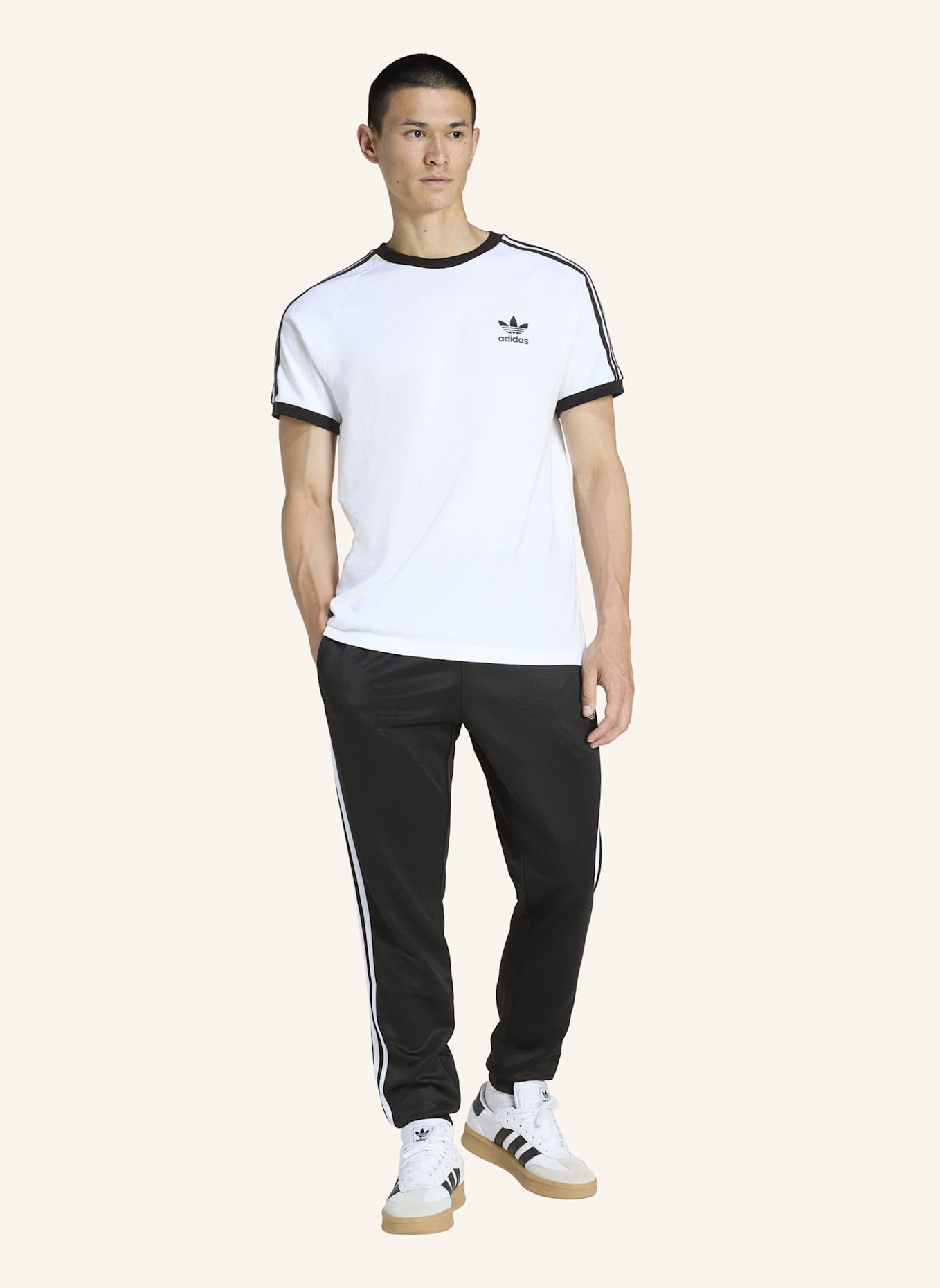 adidas Originals SST TRAININGSHOSE: SCHWARZ