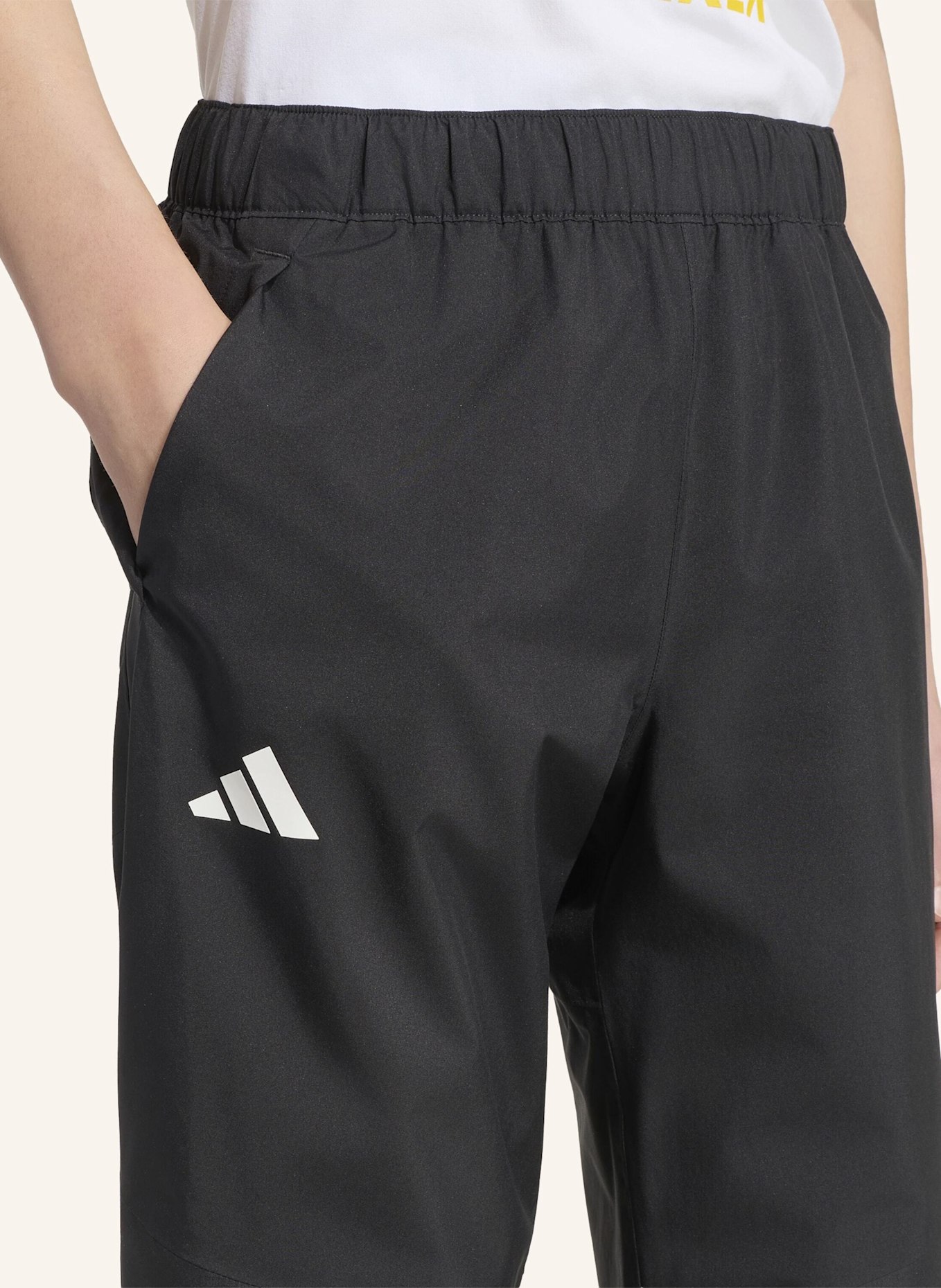 adidas TERREX TERREX MULTI 2 LAYER CLIMAPROOF KIDS REGENHOSE: SCHWARZ