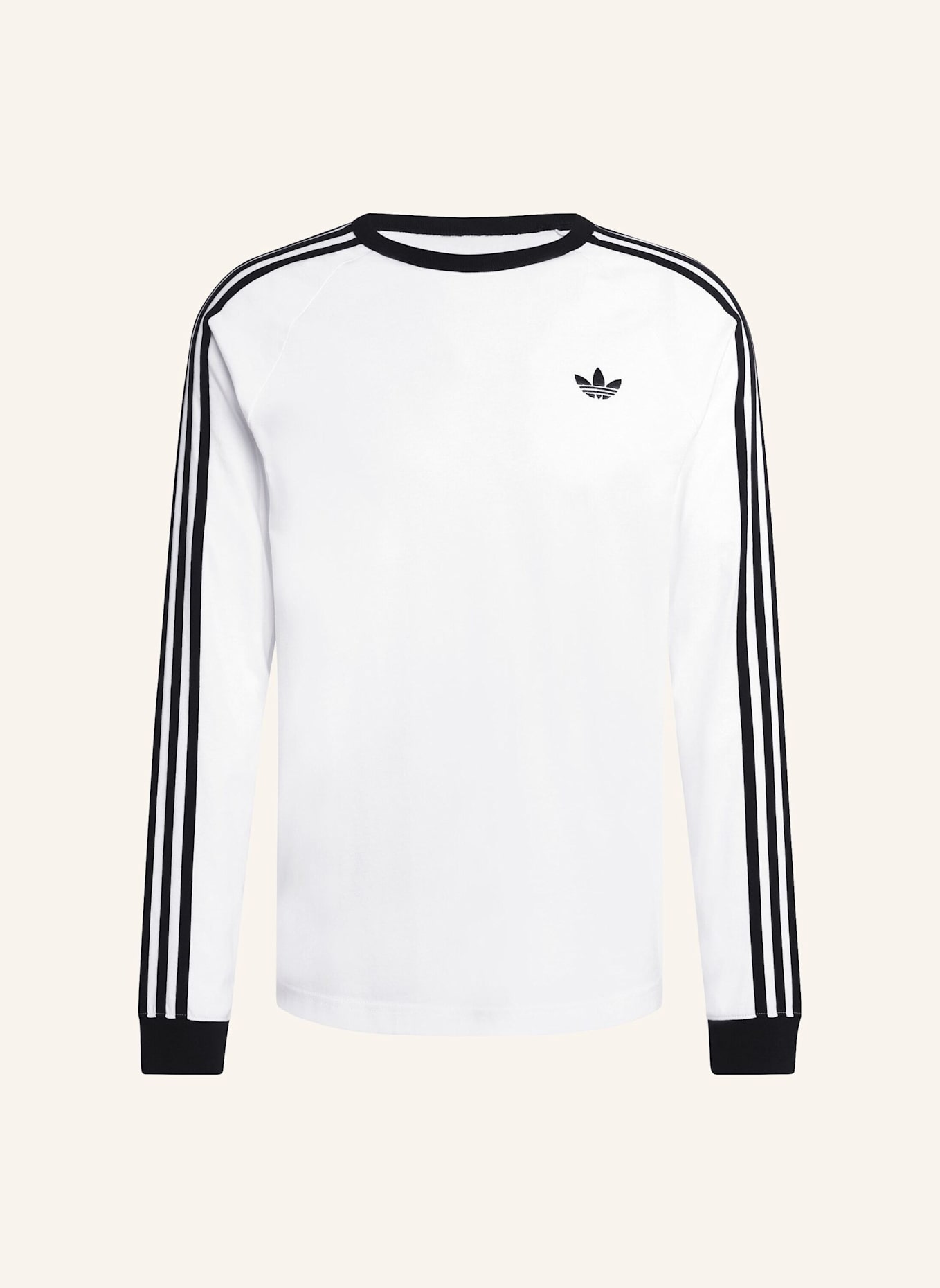 adidas Originals Longsleeve 3STREIFEN: WEISS