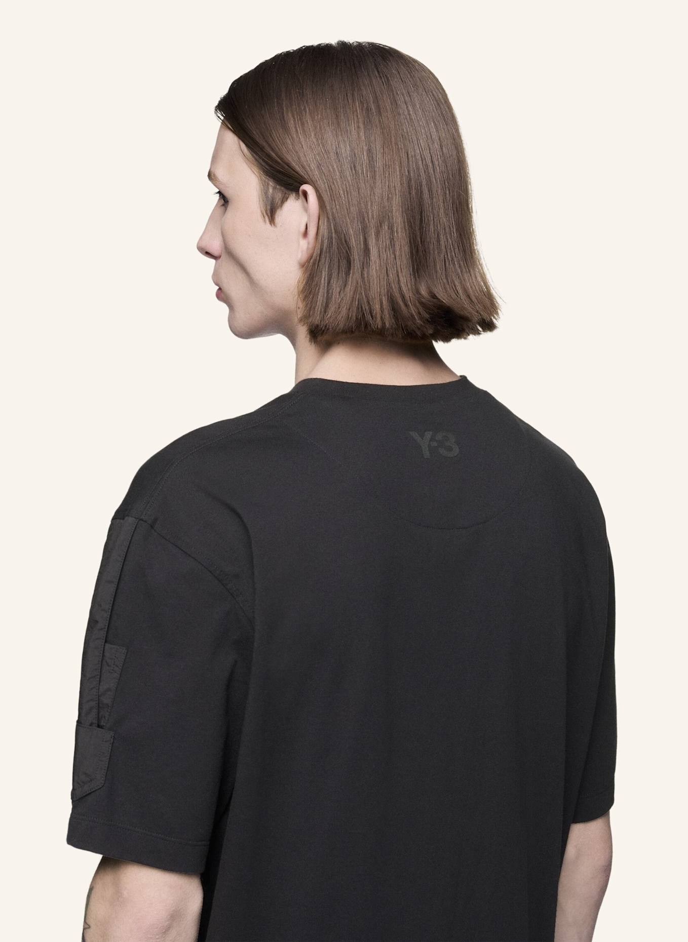 Y-3 Y-3 UTILITY T-SHIRT: SCHWARZ