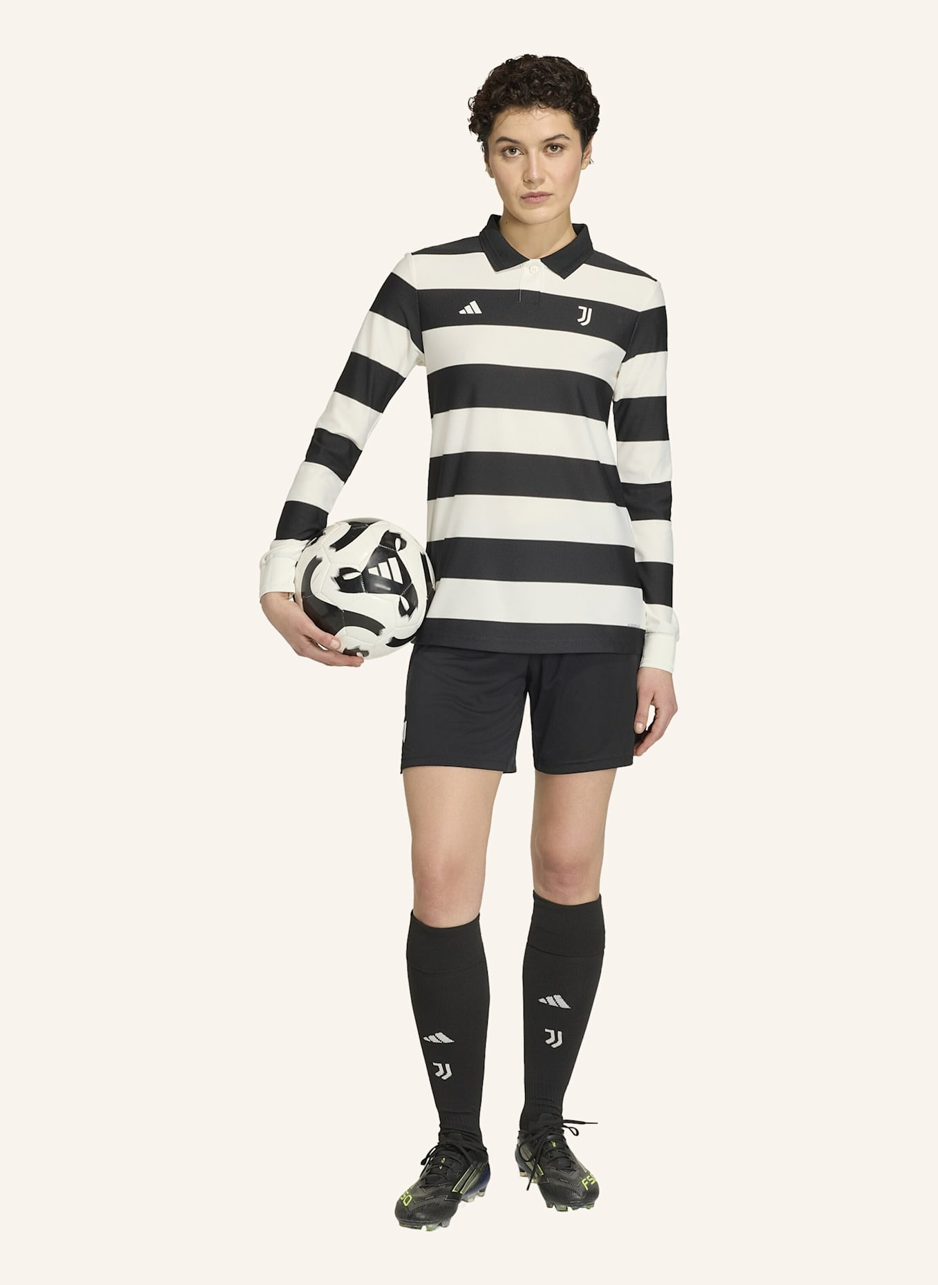 adidas SGURA AUTHENTIC LANGÄRMELIGES TRIKOT DAMEN: SCHWARZ